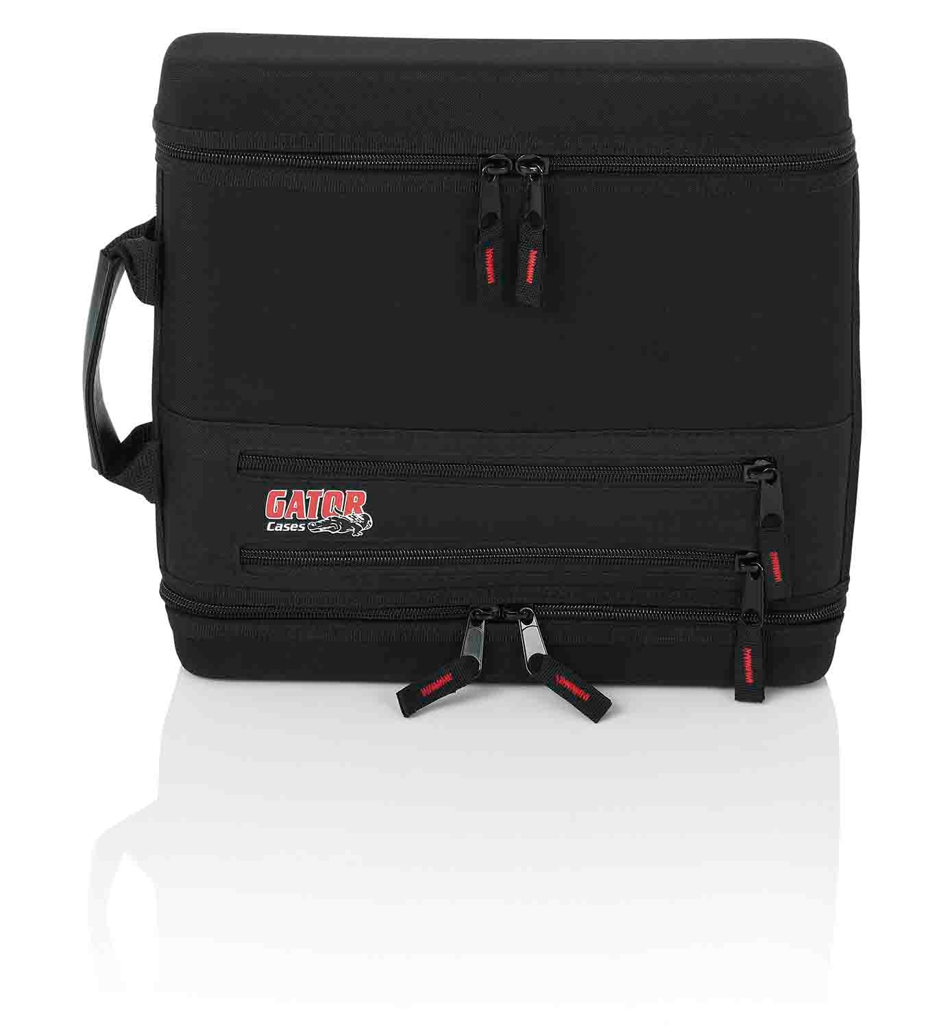 Gator Cases GM-1WEVAA DJ Case for Wireless Microphone System - Half Rack by Gator Cases