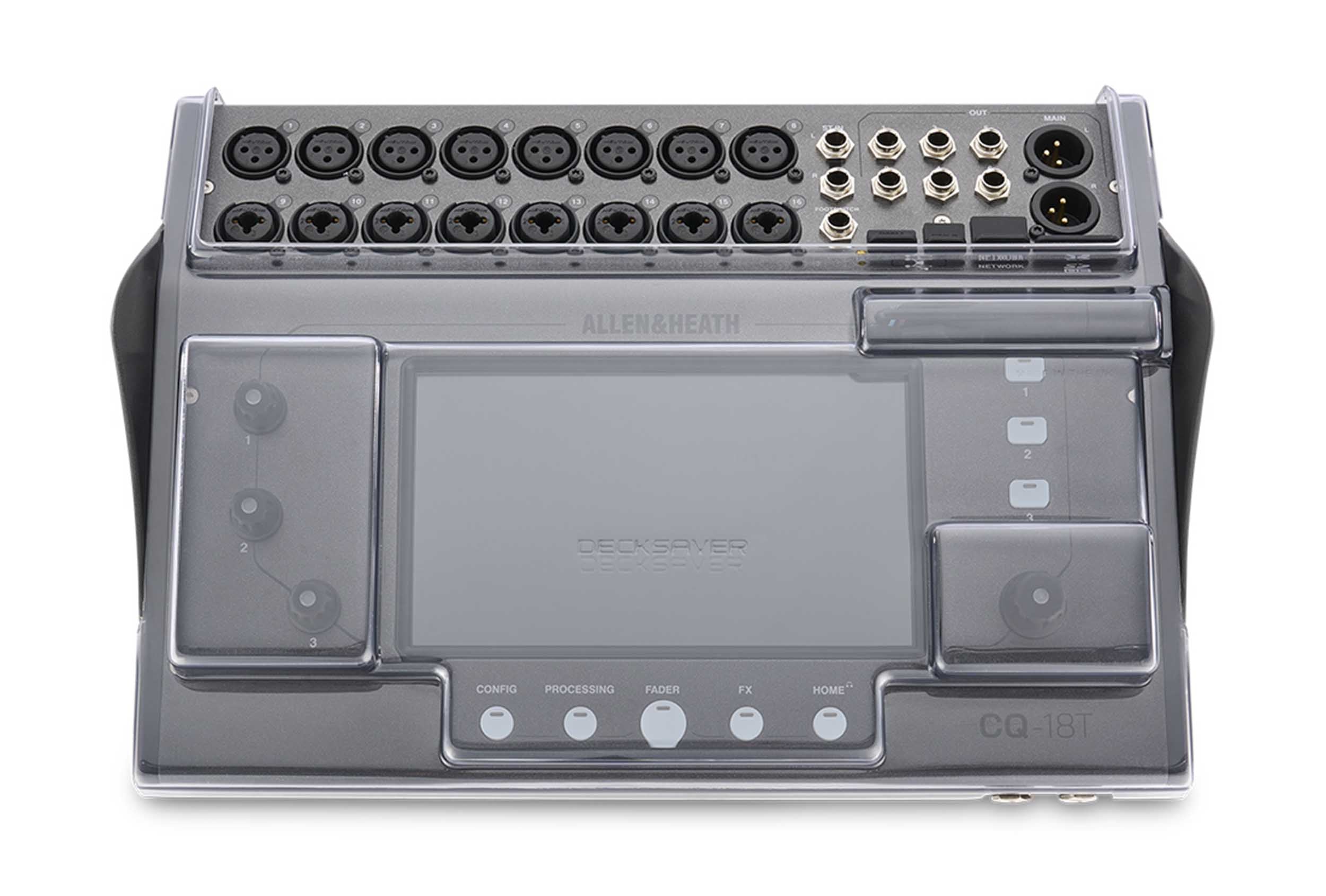 Decksaver DS-PC-CQ18T, Protection Cover for Allen & Heath CQ-18T COVER Digital Mixer by Decksaver