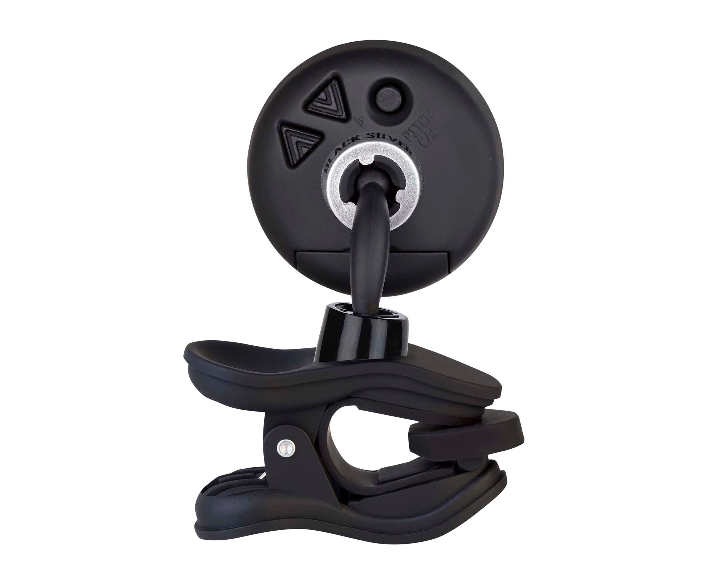 Snark SIL-BLK, Silver Snark Chromatic Tuner - Black by Snark