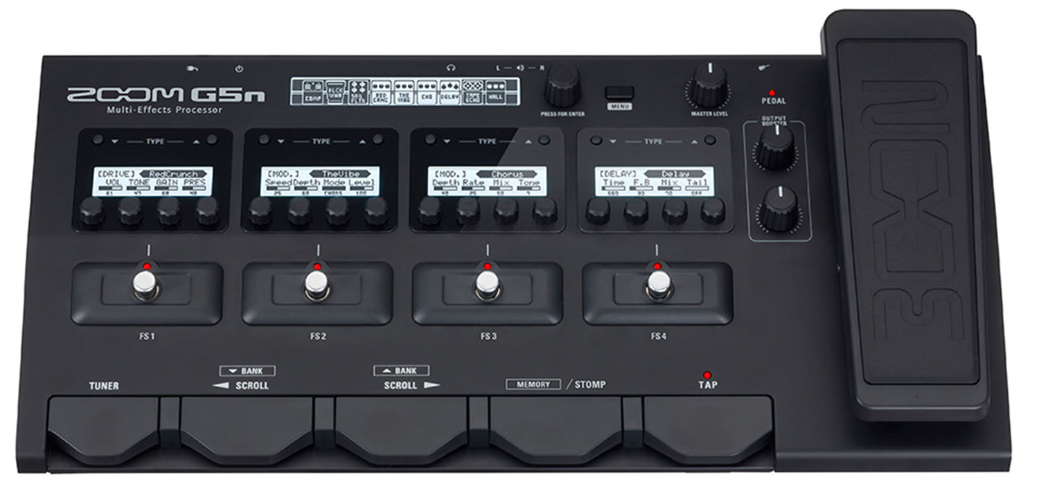 Open Box: Zoom G5N Multi Effects Processor Pedal for Guitarists by Zoom