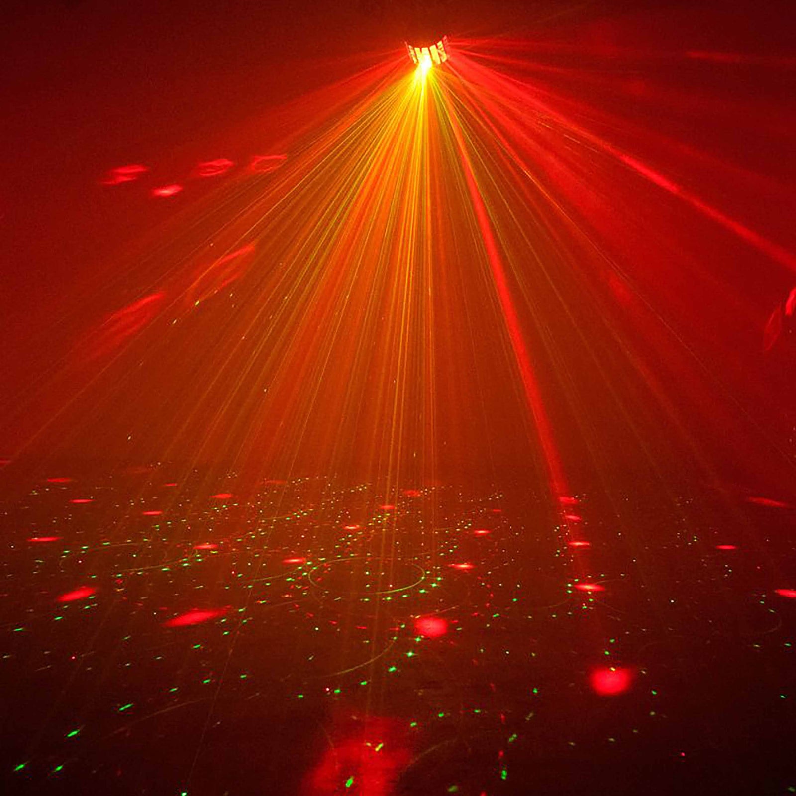 ADJ MINI DEKKER LZR, Moonflower and Laser Effect Light - RGBW by ADJ