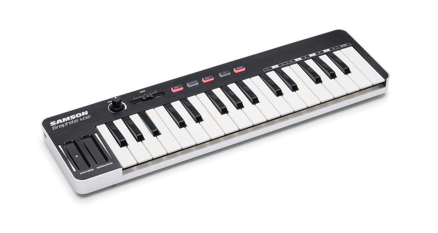 B-Stock: Samson Graphite M32 Mini 32 Key USB MIDI Controller by Samson