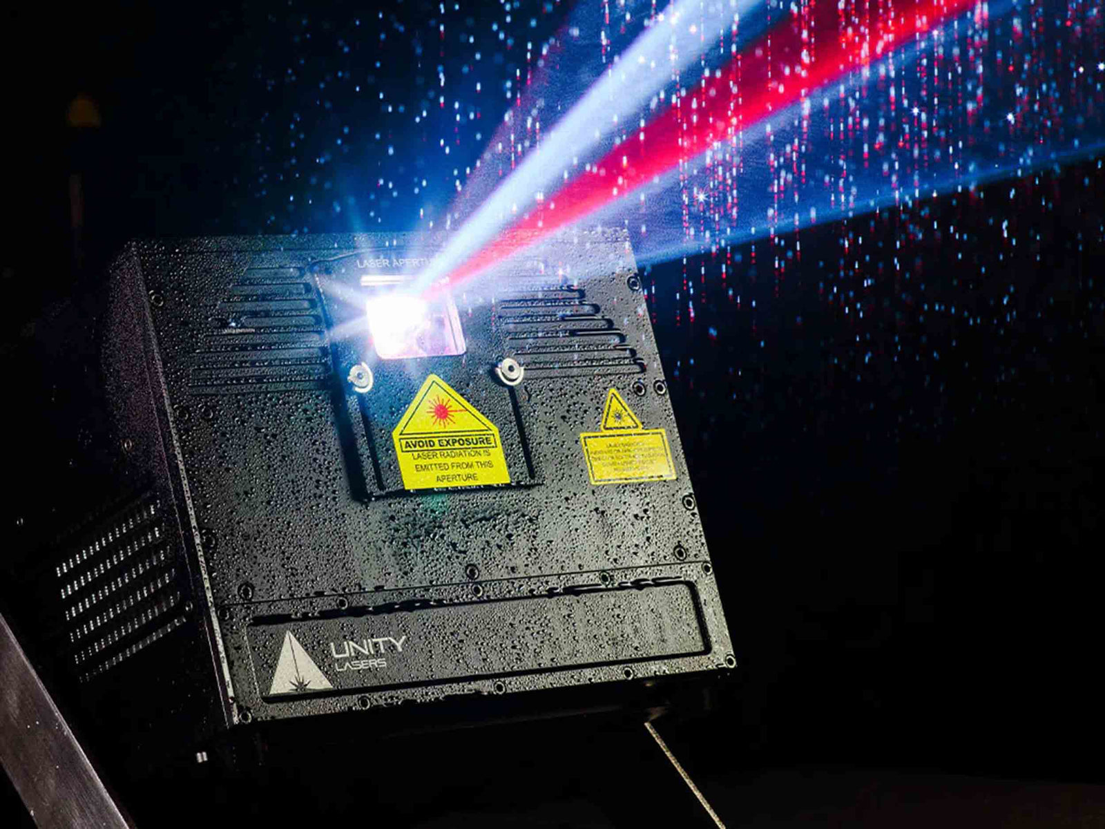 Unity Lasers Elite 20 PRO FB4, IP65 Full Color RGB Laser Light Show Projector by Unity