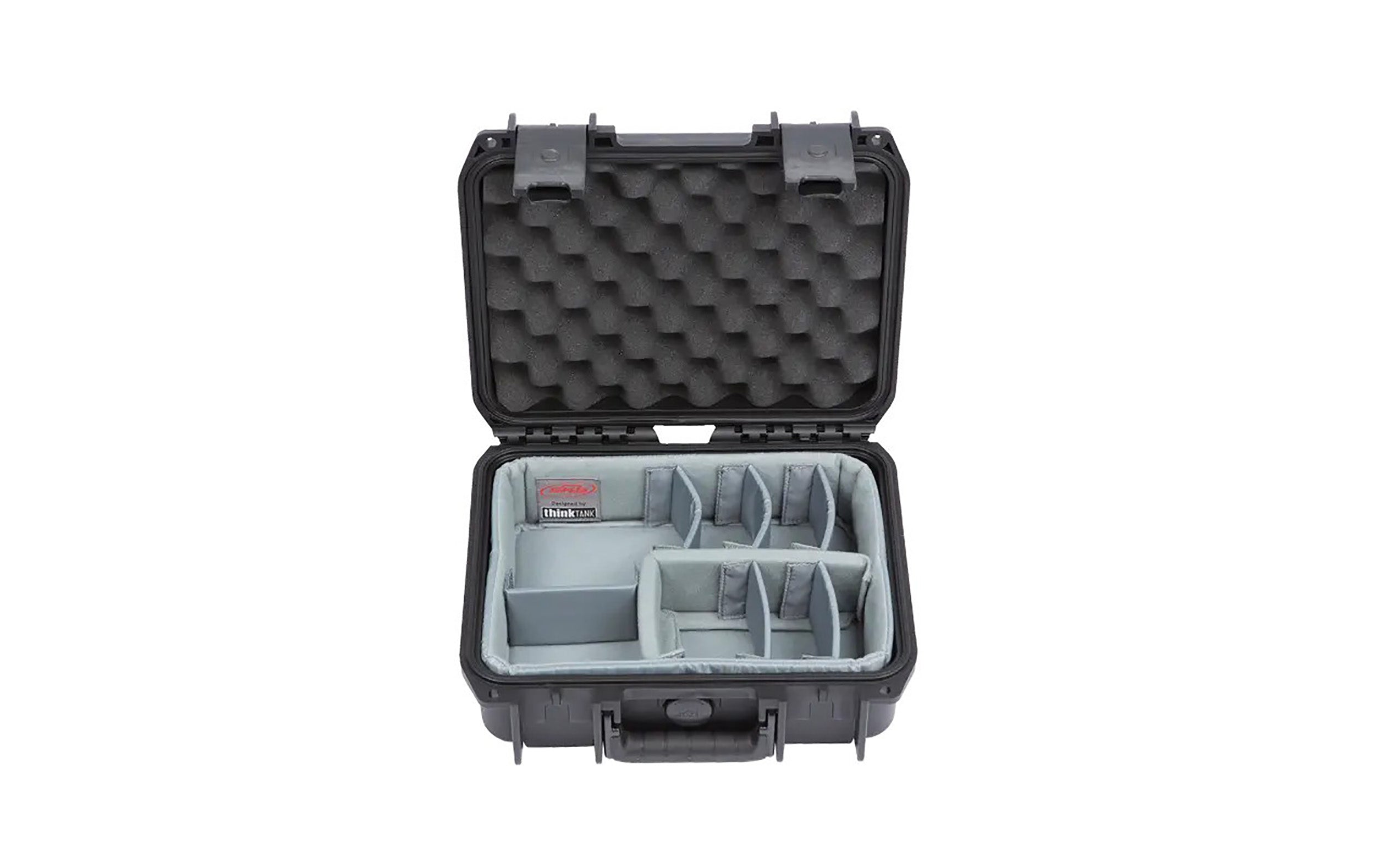 SKB Cases 3i-1209-4DT, iSeries Waterproof Case with Think Tank Designed Dividers - Black by SKB Cases
