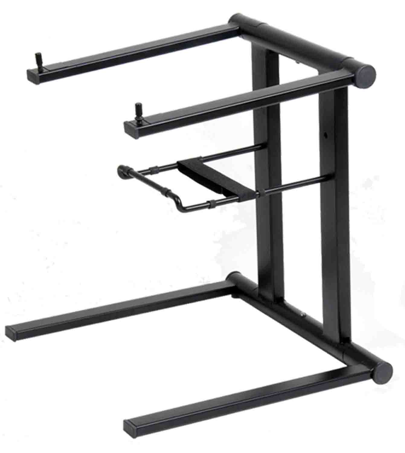 ProX T-LPS600-BLK, Foldable Portable Laptop Stand with Adjustable Shelf - Black by ProX Cases