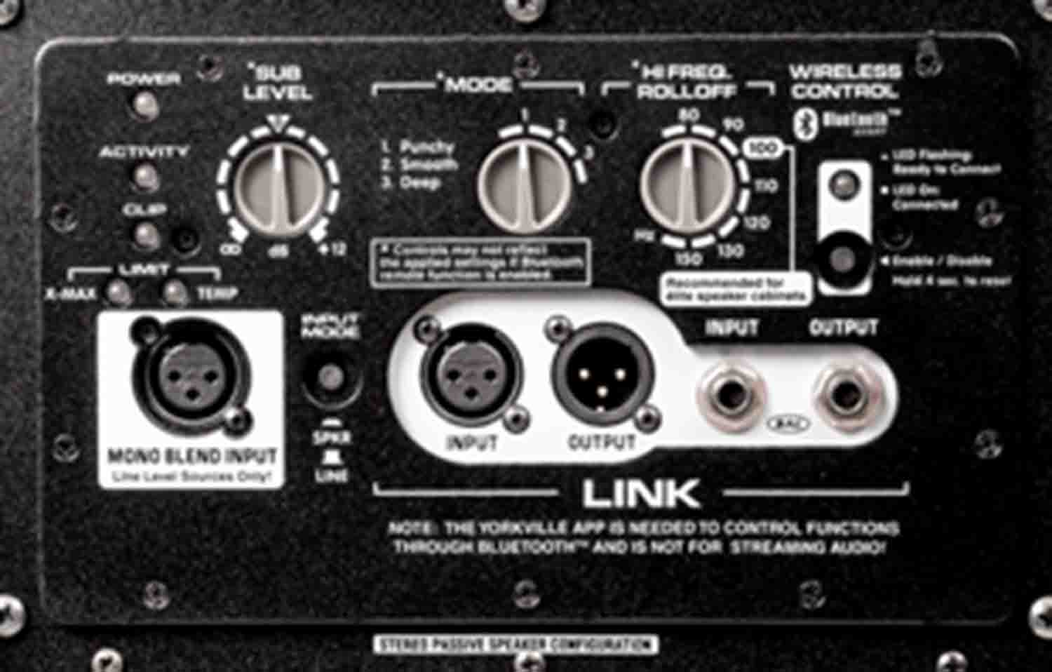 Yorkville Sound ES18P, 1600W Powered Subwoofer - 18 Inch by Yorkville