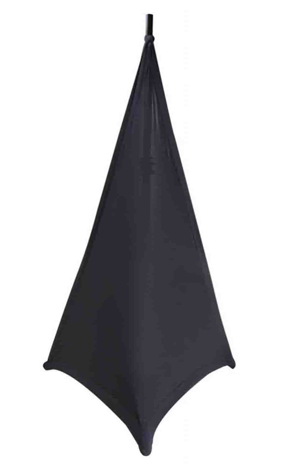 Odyssey Speaker Stand DJ Package with White and Black Skirt/Scrim and Carrying Bag by Odyssey
