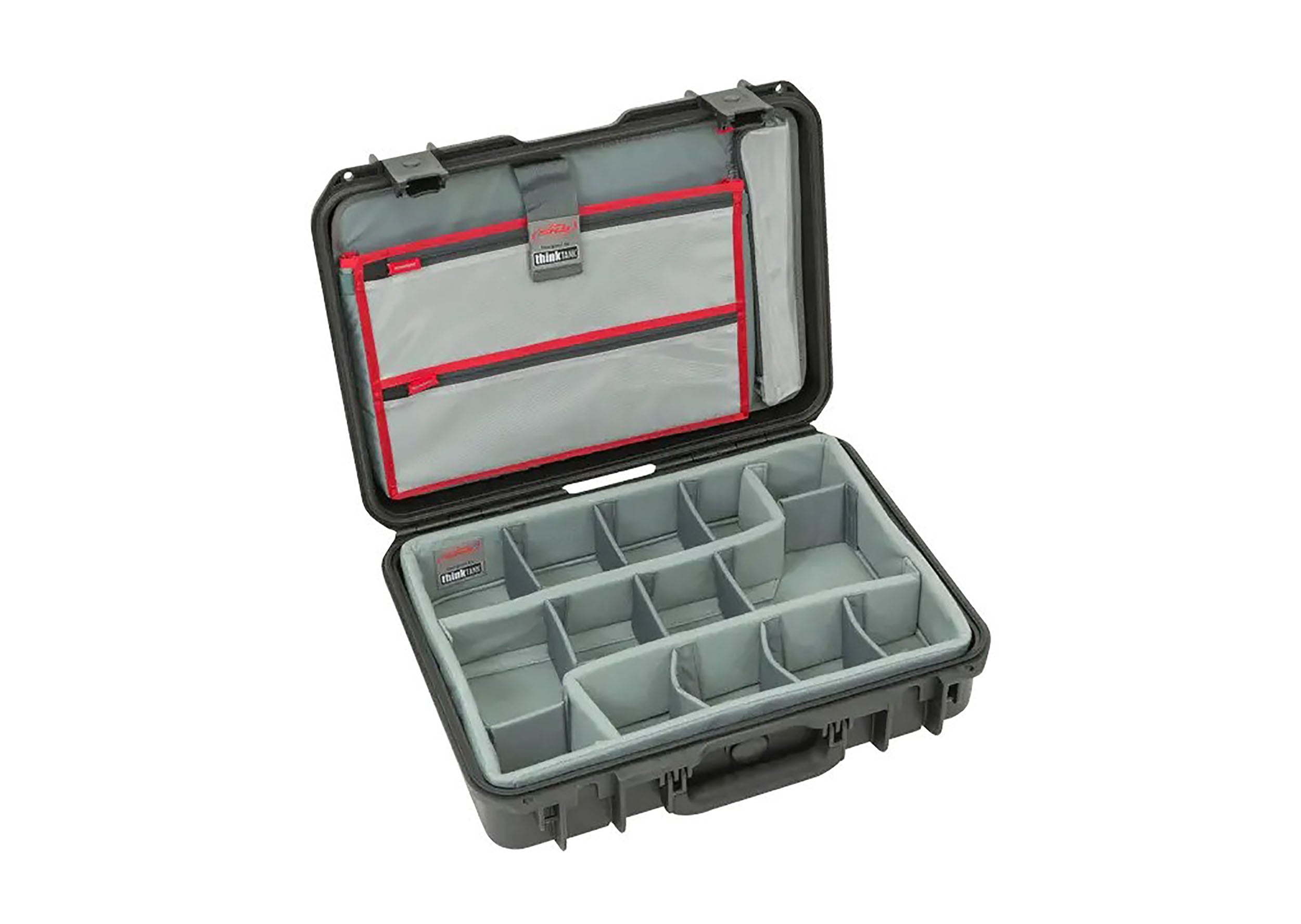 SKB Cases 3i-1813-5DL, iSeries Case with Think Tank Photo Dividers and Lid Organizer - Black by SKB Cases