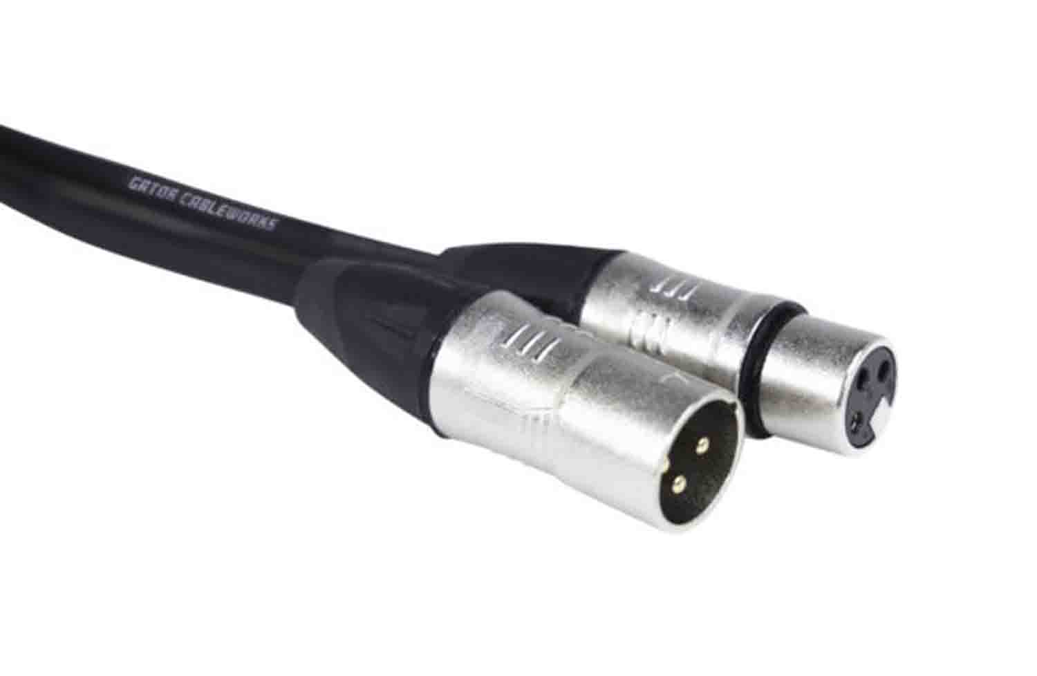 Gator Cableworks GCWB-XLR Backline Series XLR Microphone Cable - Hollywood DJ