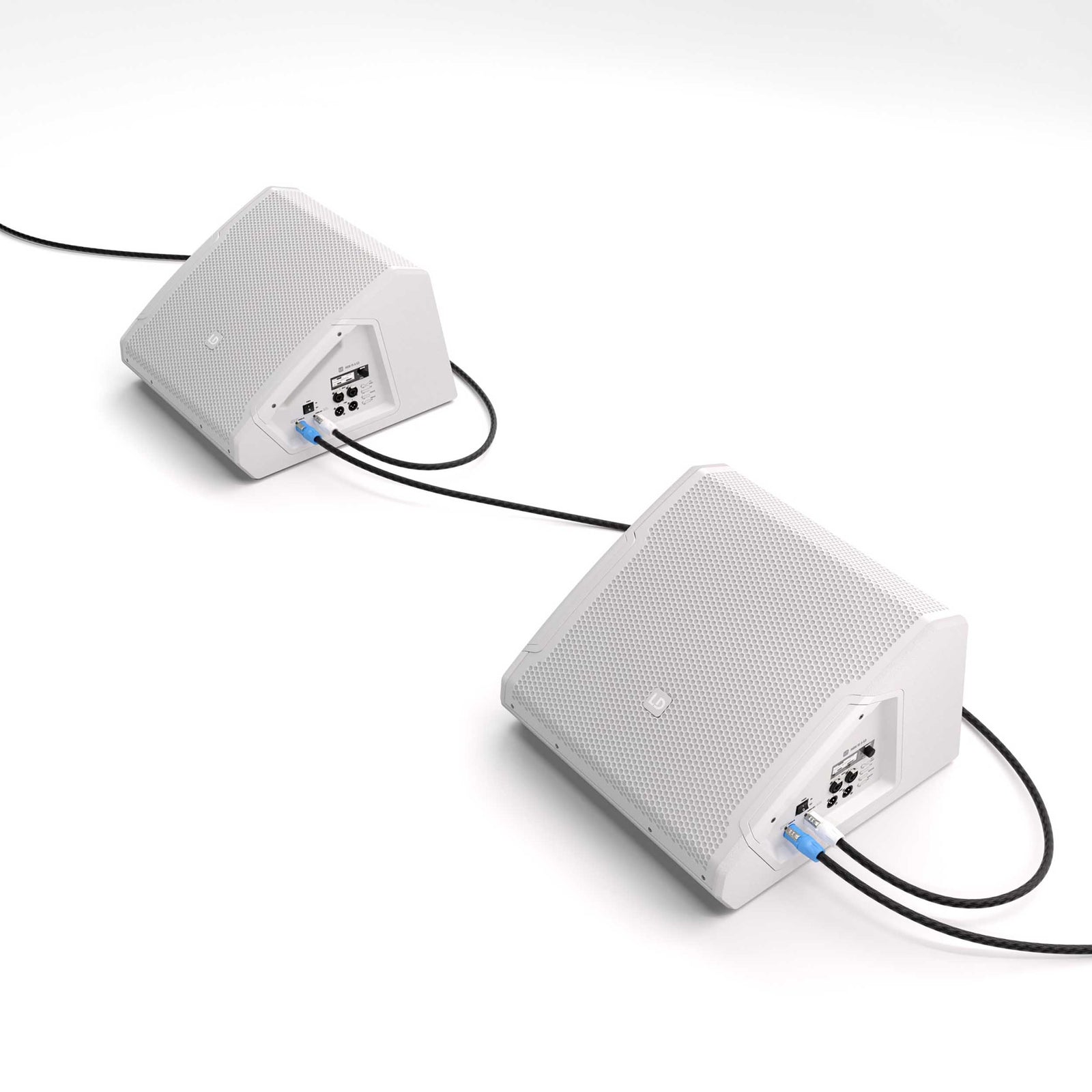 LD System LDS-MON10AG3W, 10" Powered Coaxial Stage Monitor - White by LD Systems