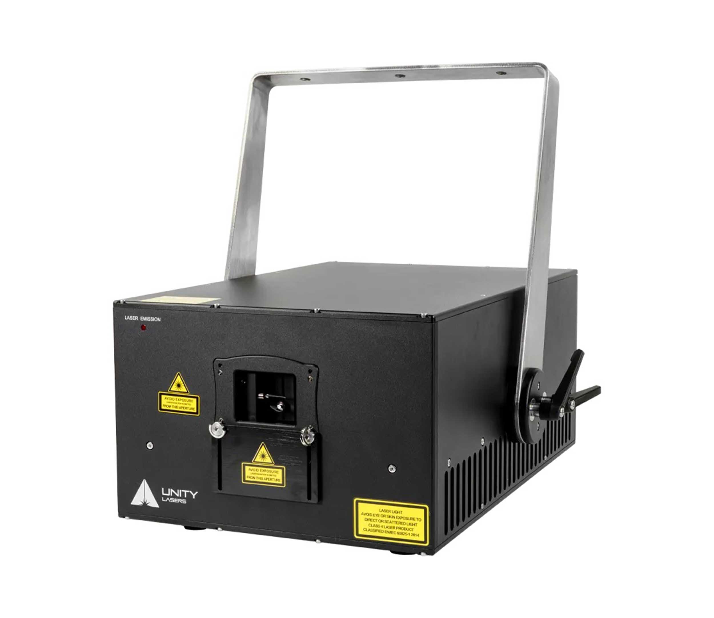 Unity Lasers Raw 30 FB4, IP65 Waterproof Full-Color RGB Laser Projector by Unity