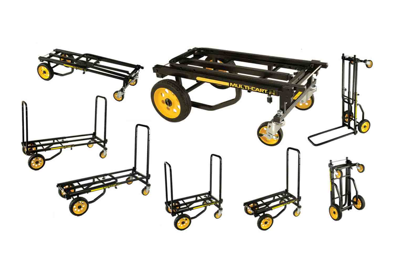 B-Stock Scratch & Dent: Rock N Rollerr R6RT Mini 8-in-1 Folding Multi-Cart by Rock N Roller