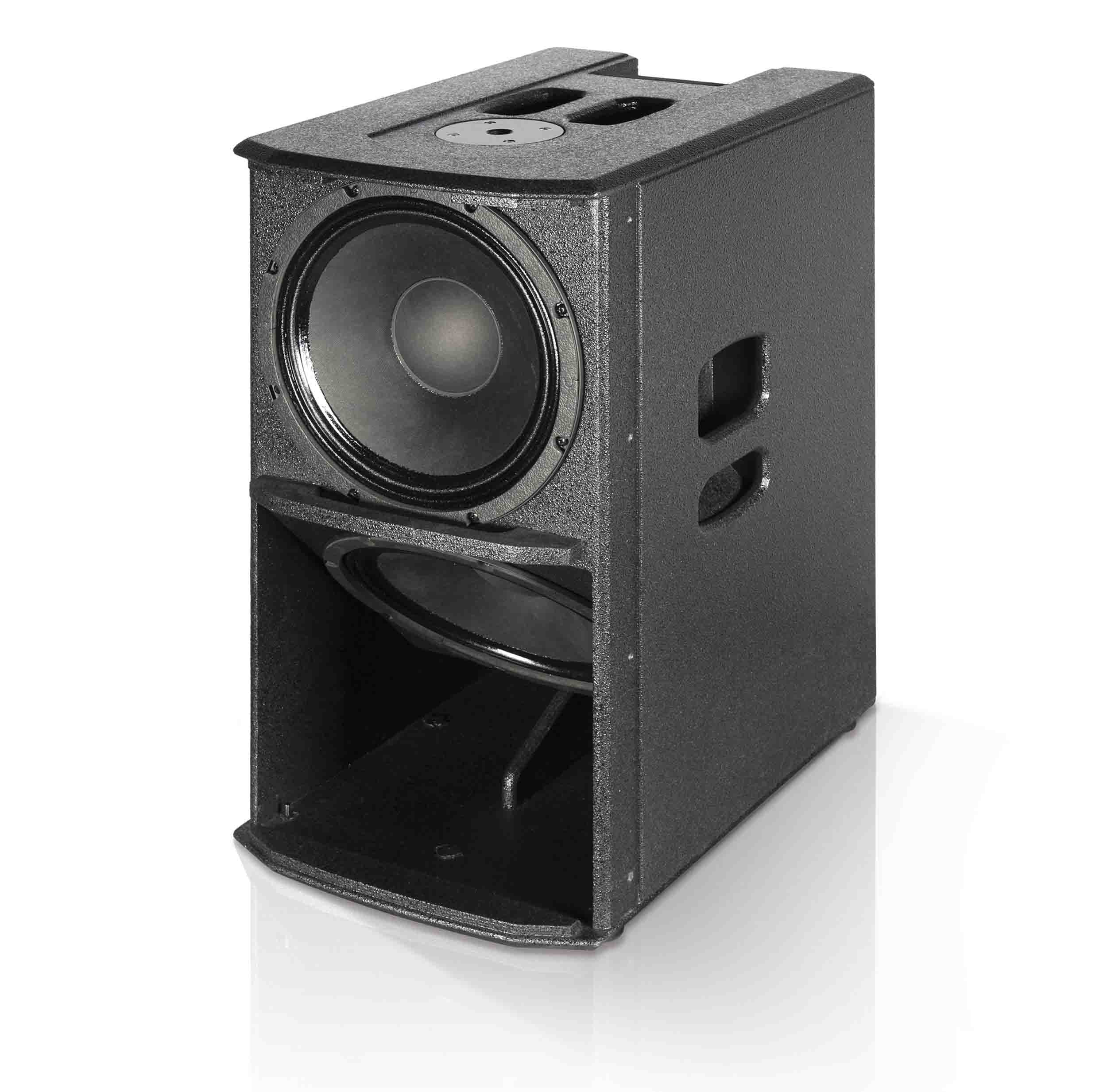 dB Technologies ES1203DP Portable Stereo Sound System DJ Package with Design Pole - Black by DB Technologies