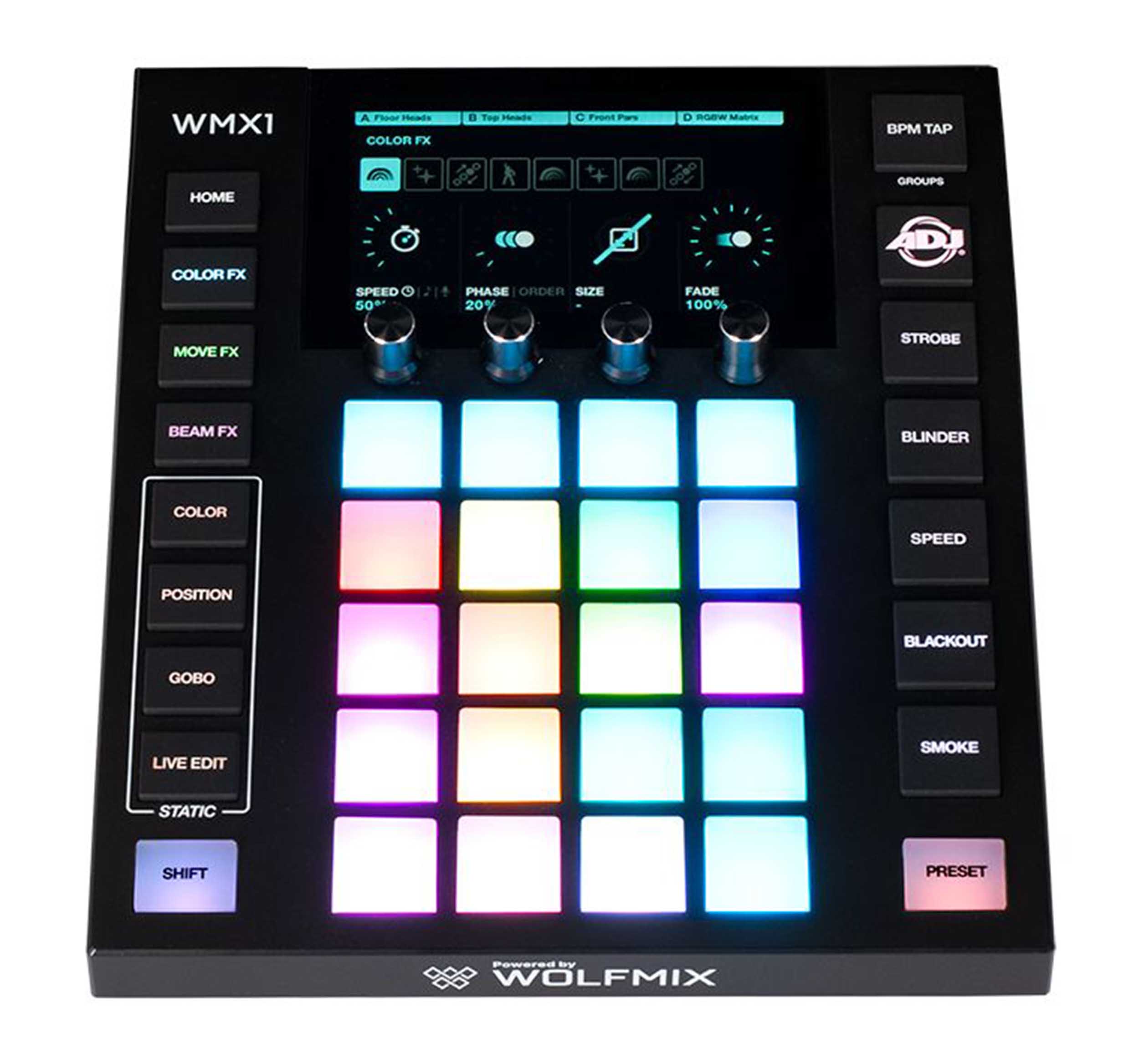 ADJ WMX1, Standalone DMX Lighting Control System by ADJ