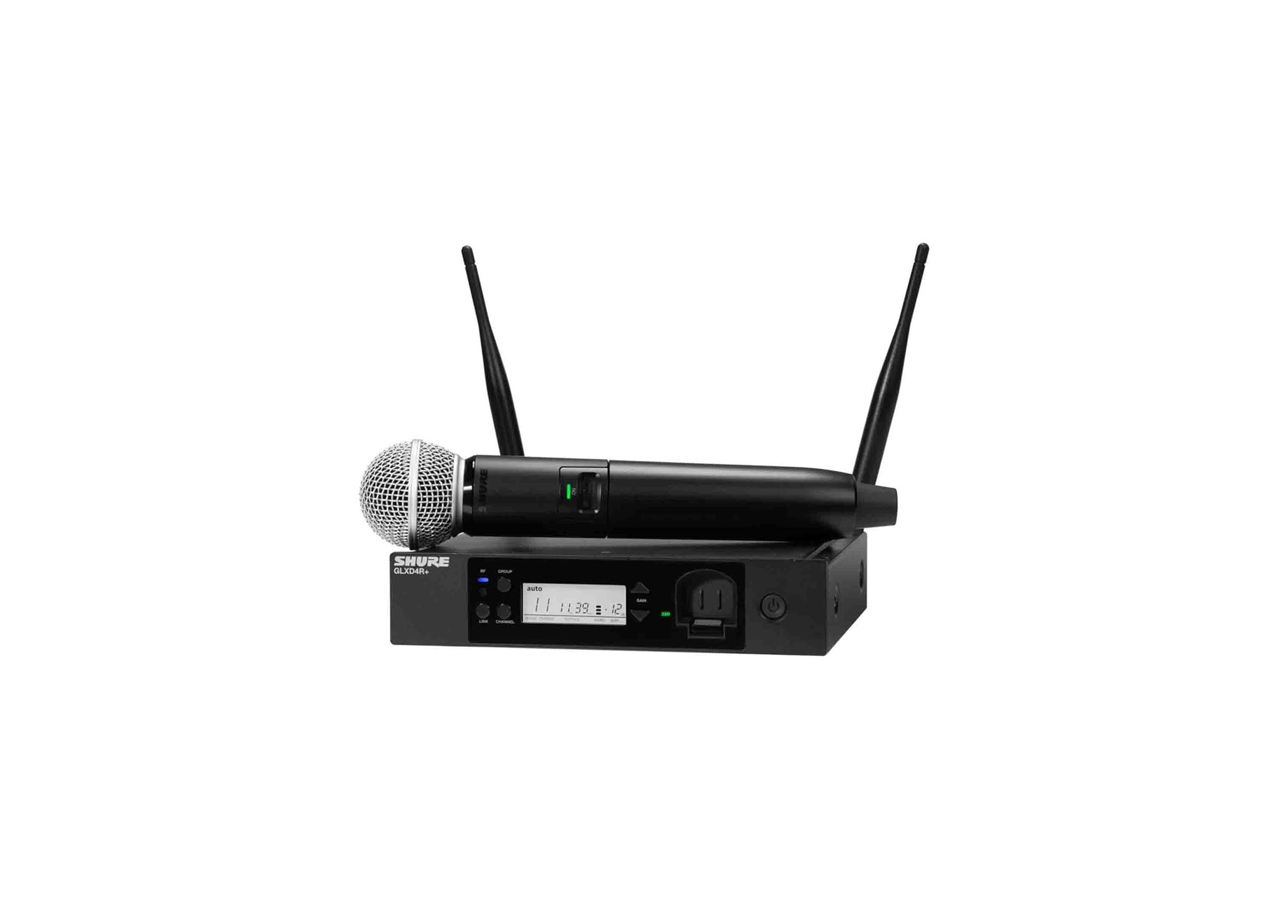 Shure GLXD24R+/SM58-Z3 Digital Wireless Rack System with SM58 Vocal Microphone by Shure