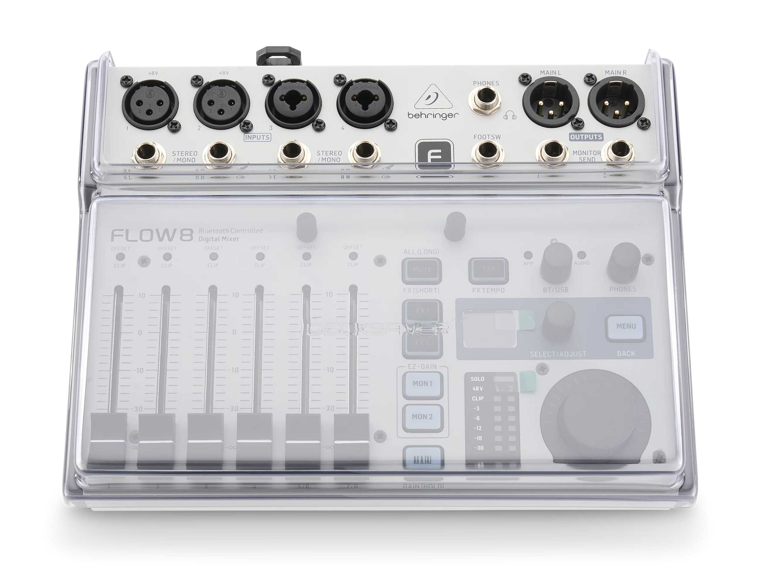 Decksaver DS-PC-FLOW8, Protection Cover for Behringer FLOW 8 Digital Mixer by MIXWARE , LLC