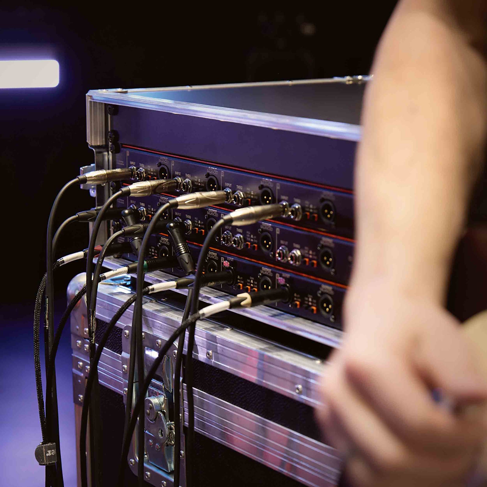 Palmer Bridge 4A, 4-Channel 19" Active DI Box by Palmer