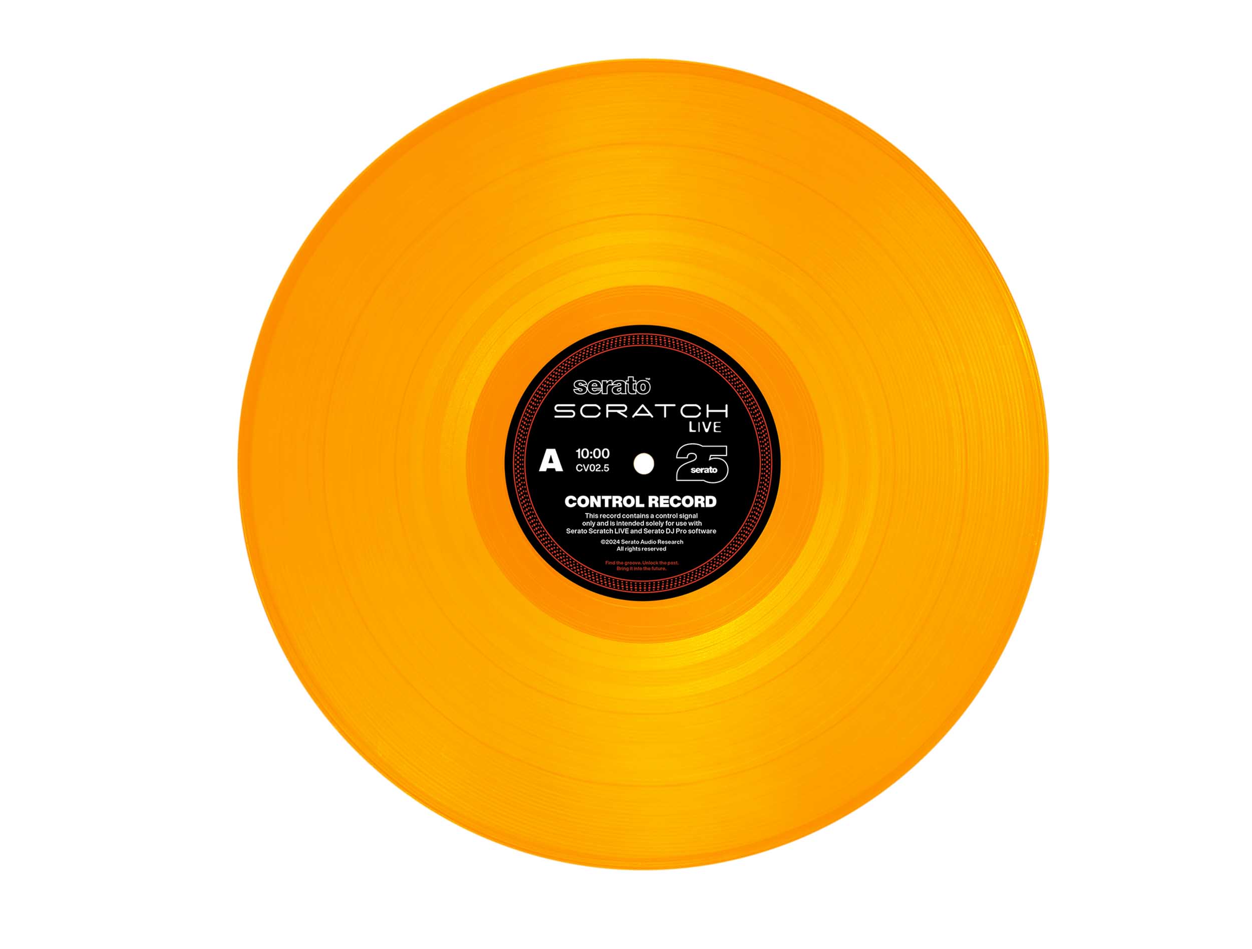 Serato SCV-SP-ANN-25, 25th Anniversary Scratch Live Control Vinyl - Blind Box Color Received Is Random by Serato