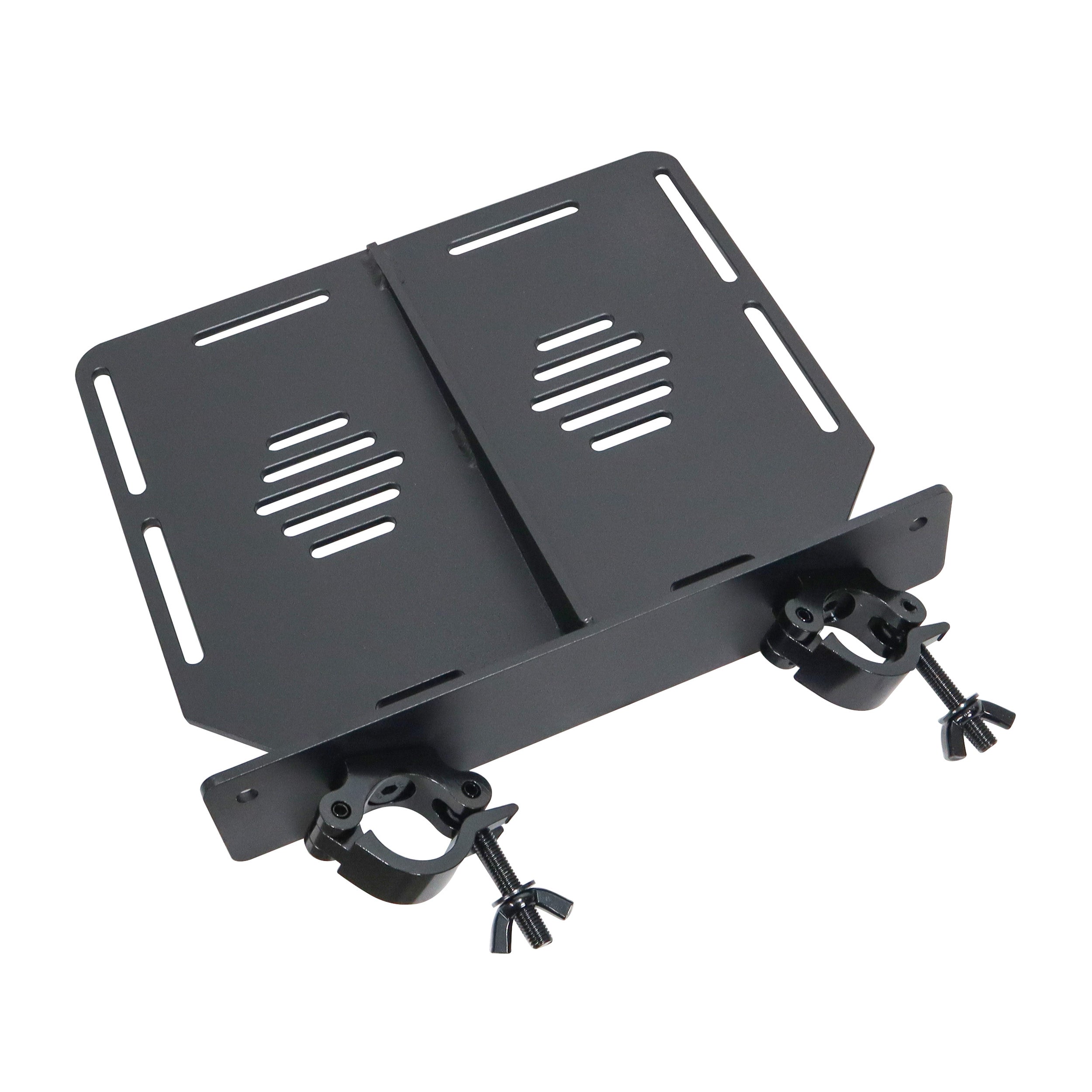 ProX XT-SHELFBLK, Aluminum Truss Shelf with Dual O-Style Pro Clamps 14"x16" Shelf Space - Black by ProX Cases