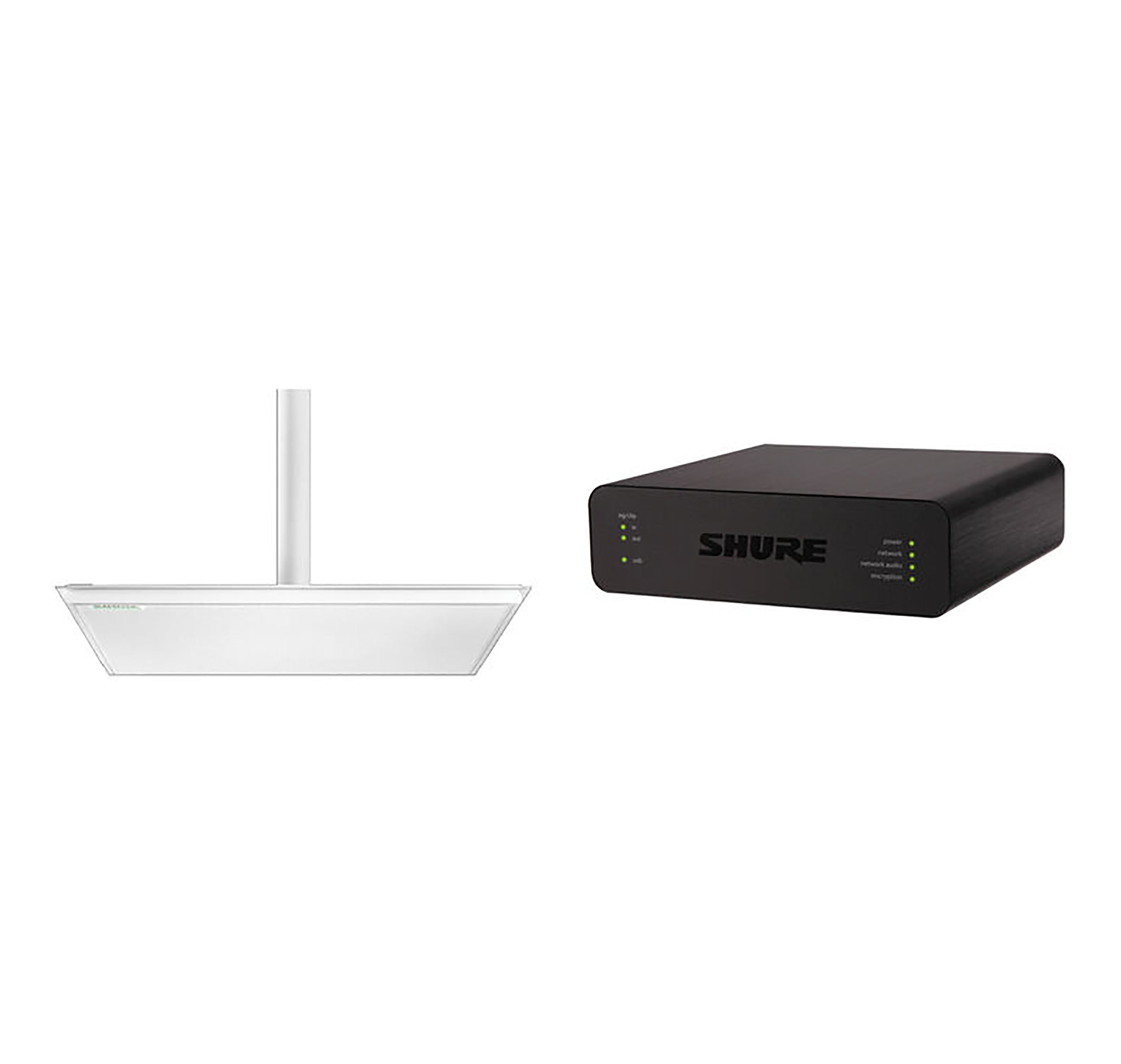Shure MXA920 Conferencing Room Bundle Includes Premium Ceiling Microphone Array with ANIUSB-MATRIX for Enhanced Audio Conferencing by Shure