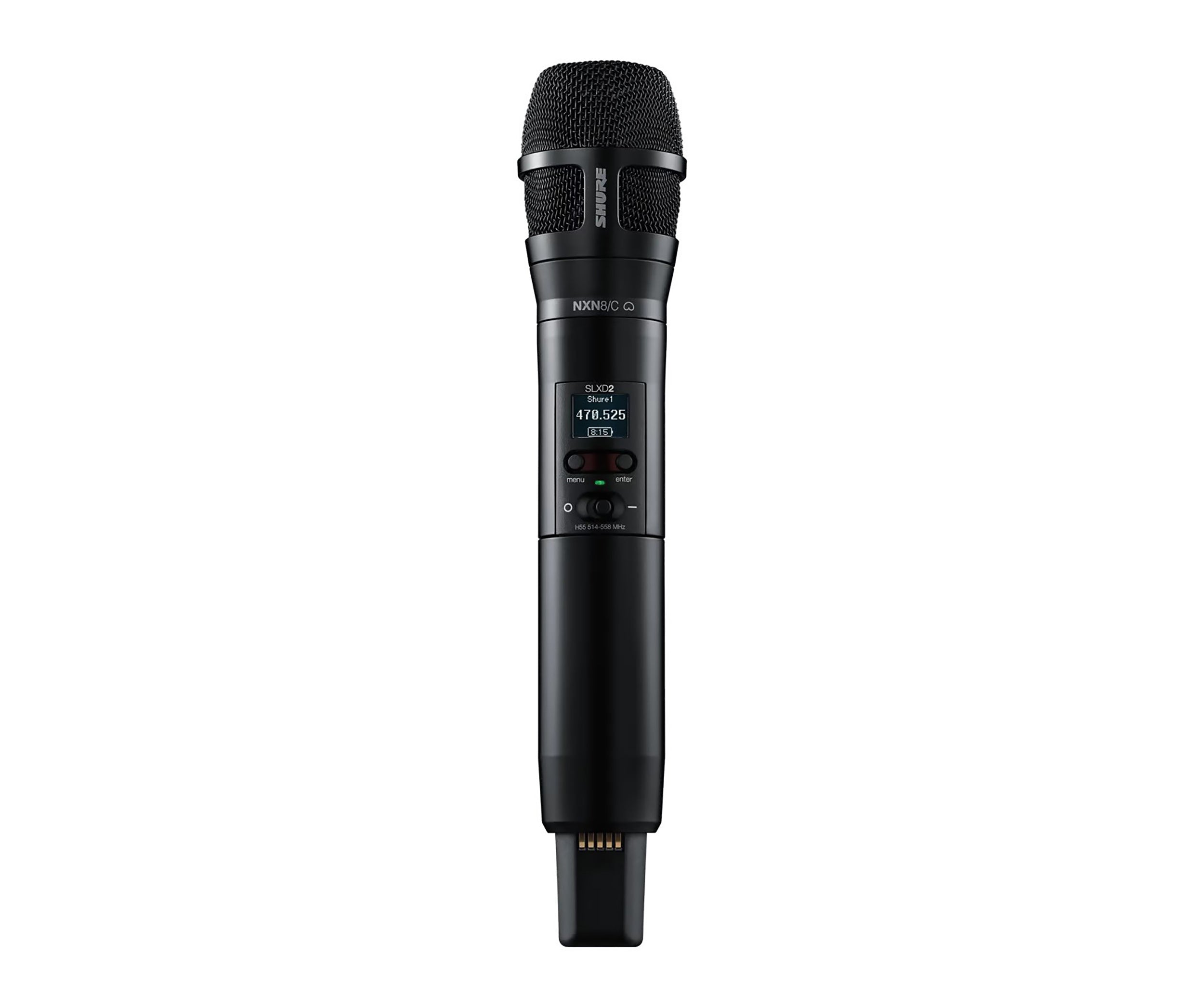 Shure Digital Wireless Handheld Microphone Transmitter with Nexadyne 8/C Cardioid Capsule by Shure