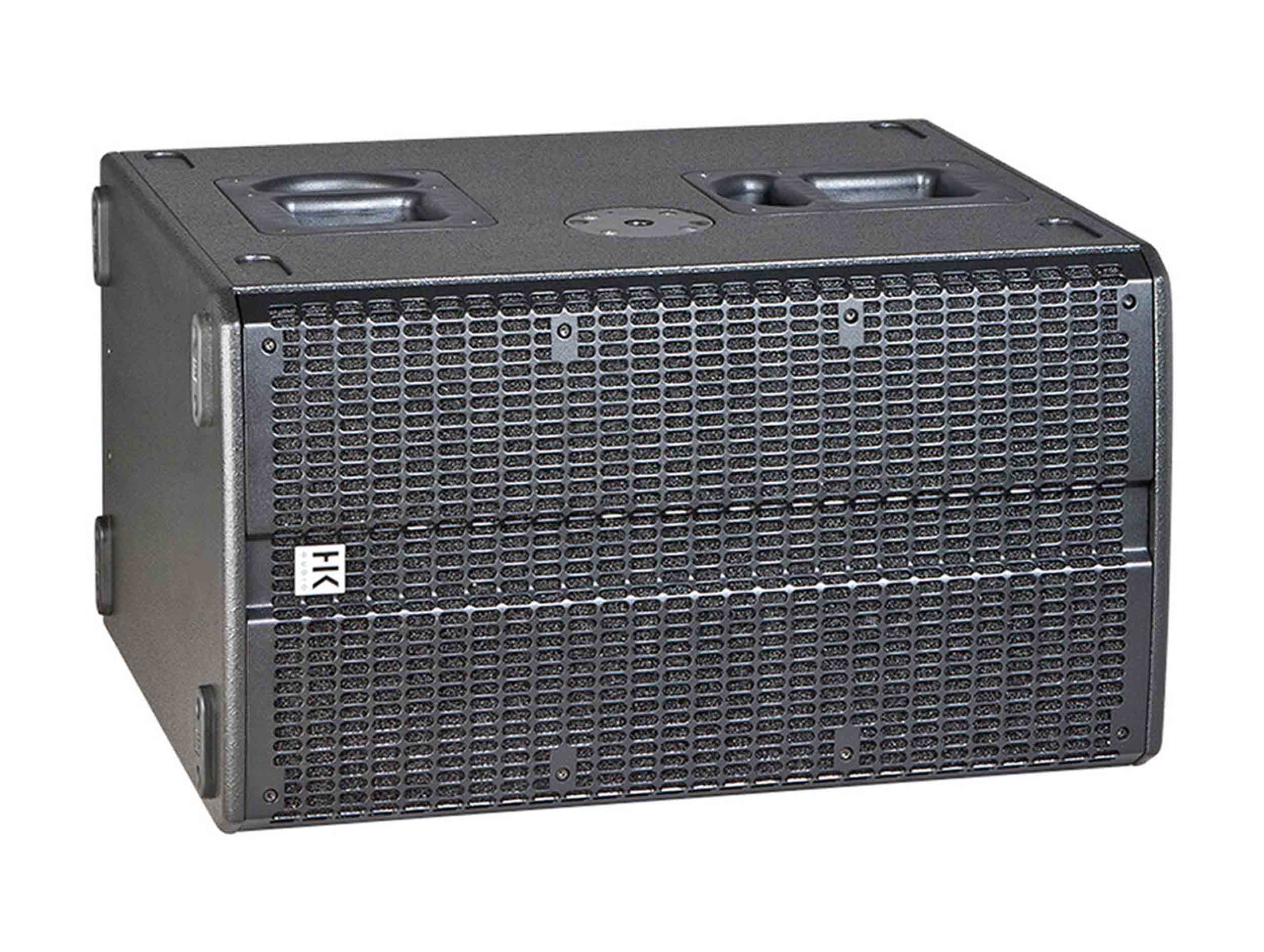 HK Audio LINEAR-SUB-1200-A, 10-Inch Powered Dual Bass Reflex Subwoofer - 1200W by HK Audio