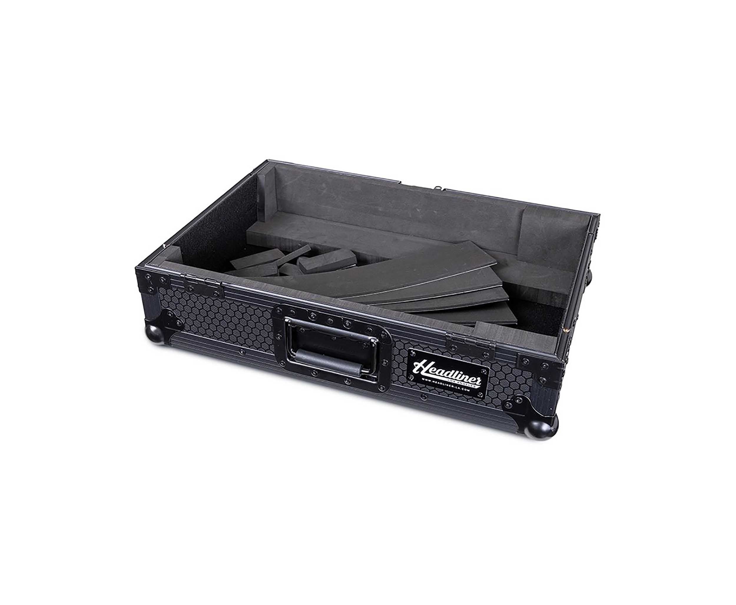 Headliner HL10206, Pitch Black CDJ and DJM Flight Case by Headliner