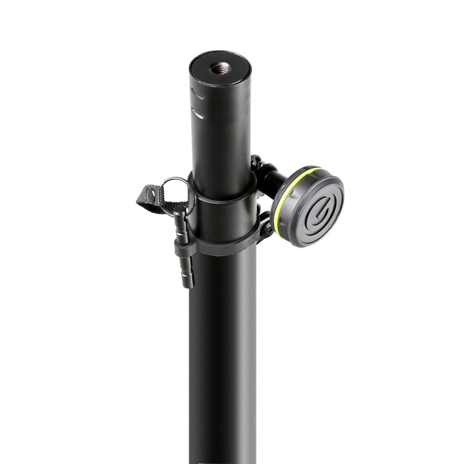 Gravity GLS431B Lighting Stand with Square Steel Base and Excentric Mounting Option by Gravity