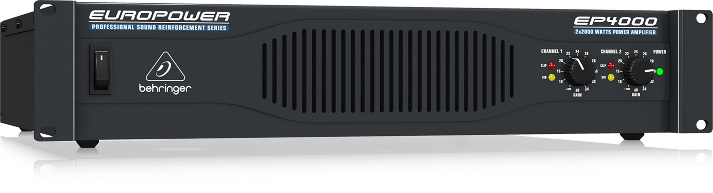 Behringer EP4000 Professional 4,000-Watt Stereo Power Amplifier 