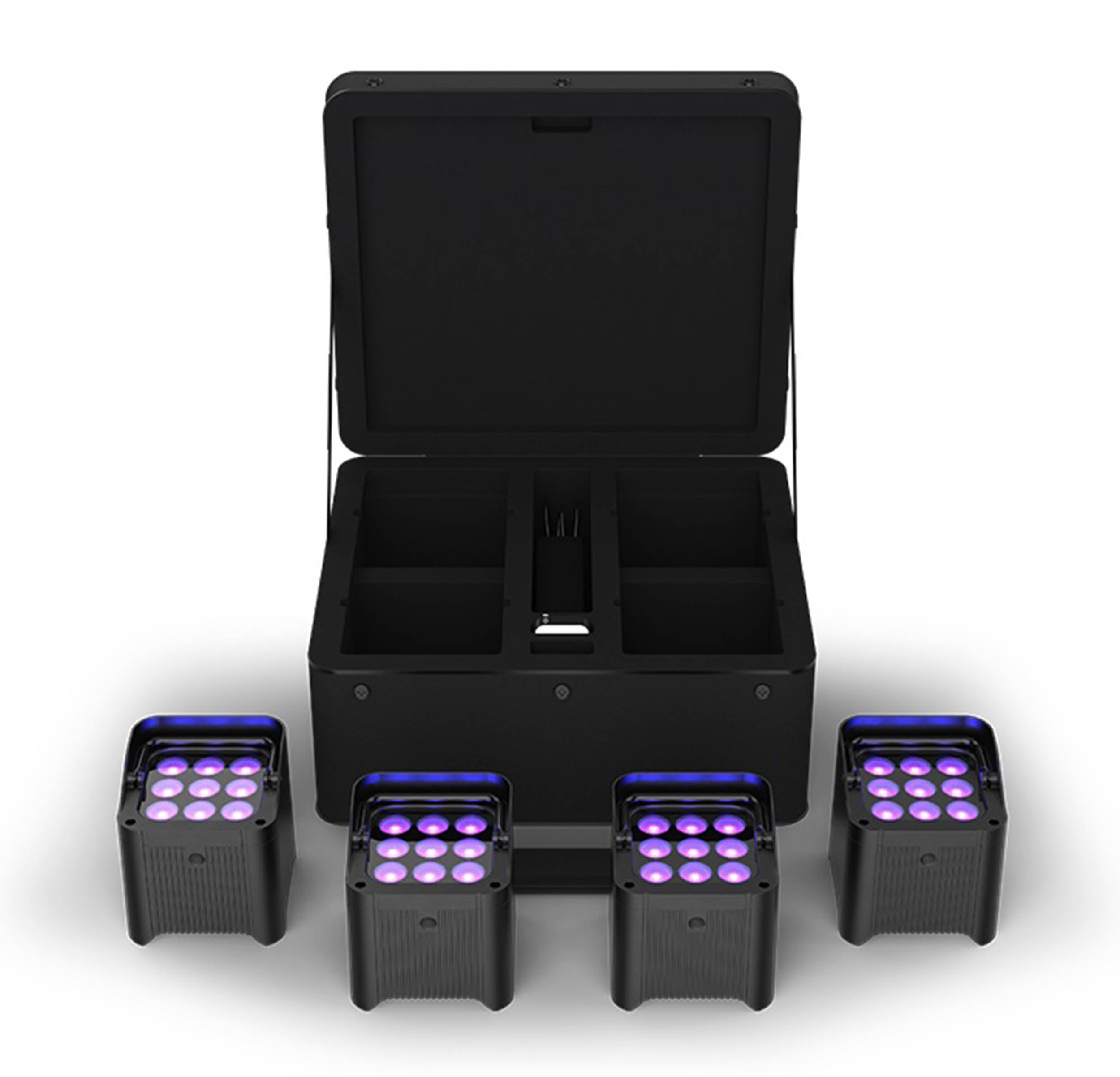 Chauvet DJ Freedom Par H9 IP X4 Up-Lighting Kit with A Protective Carry Bag by Chauvet DJ