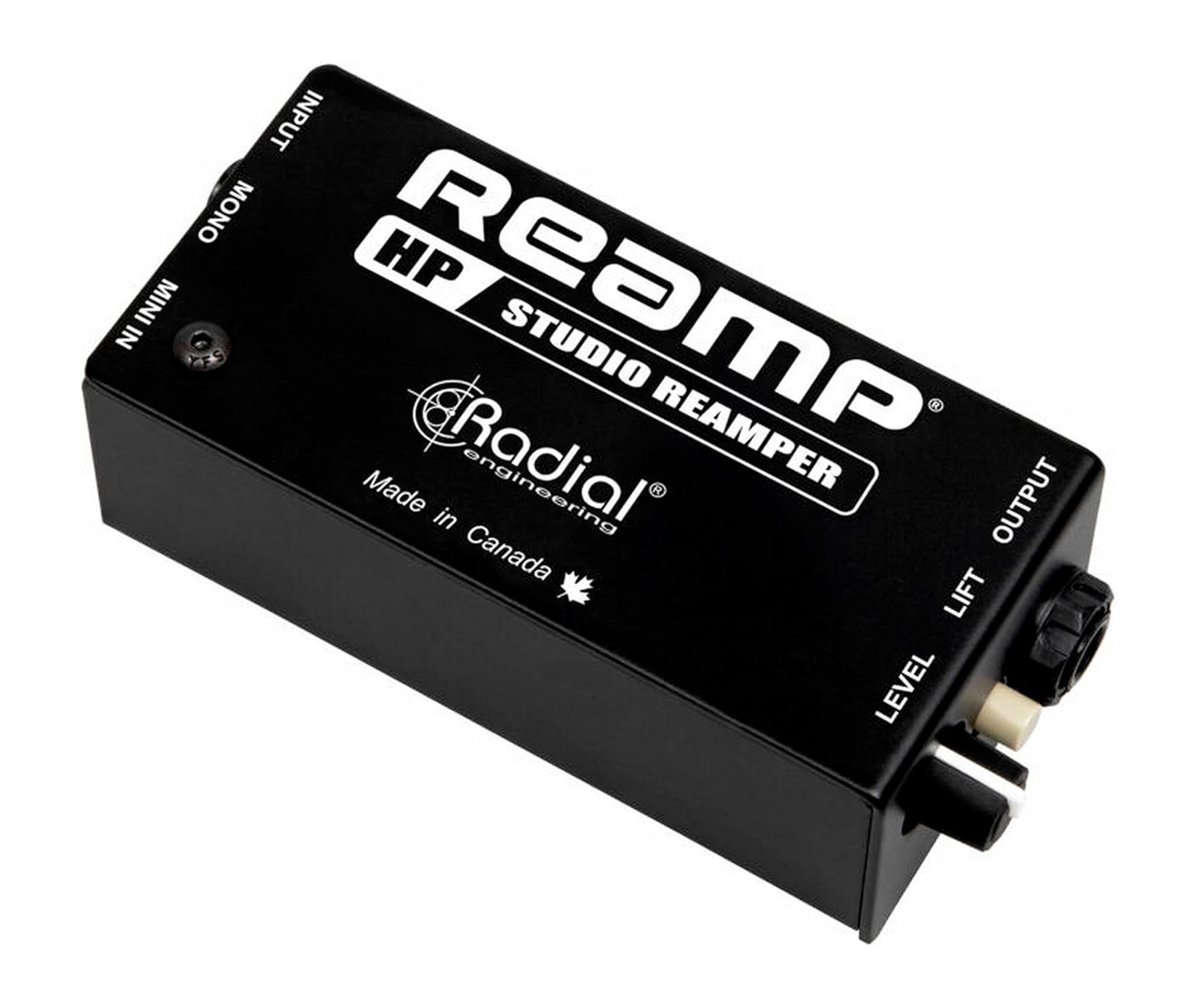 Radial Reamp HP Reamper for Computer Interface Headphone Outputs by Radial Engineering