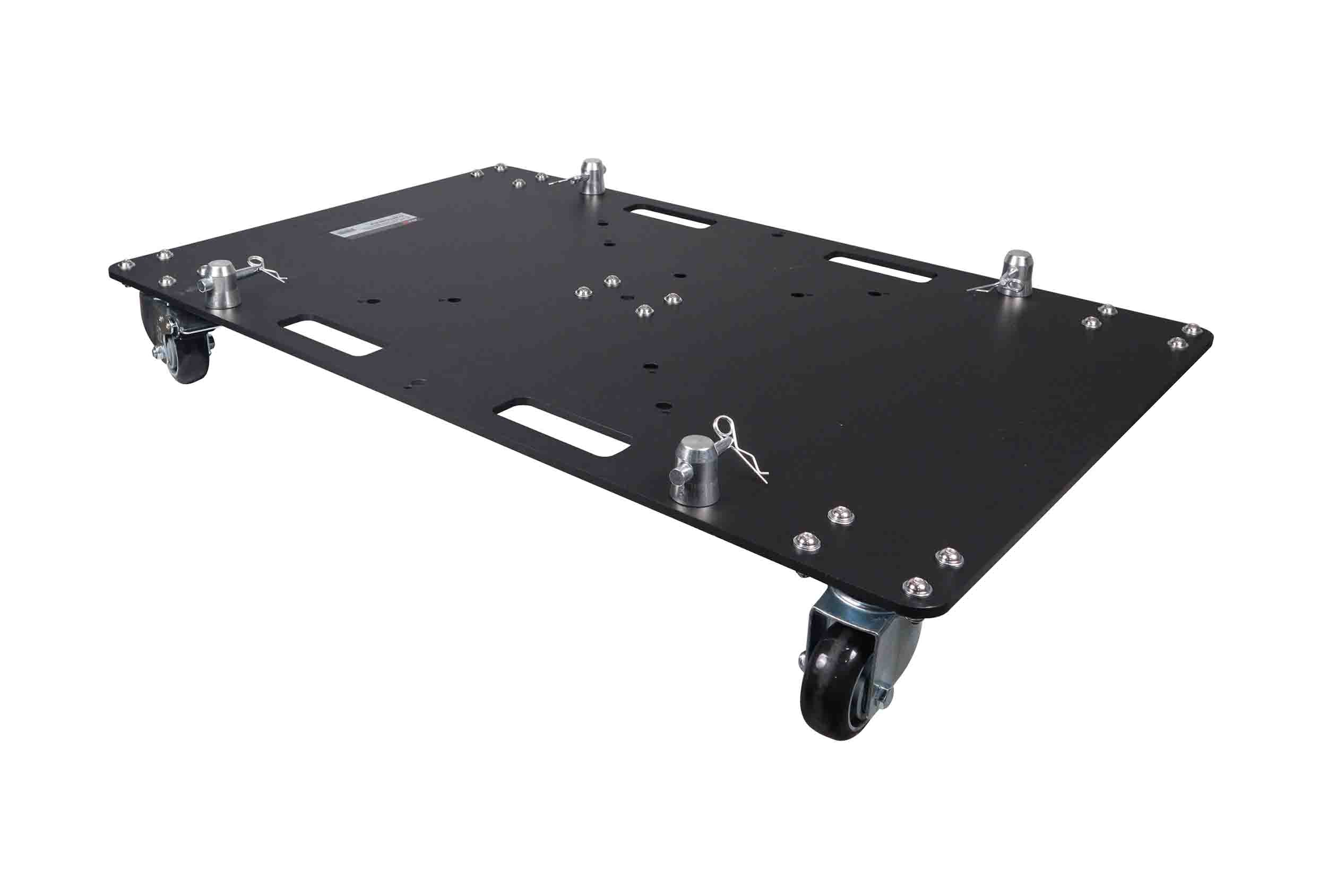 ProX XT-BP2430WBLK 24 x 30 inch Rolling Base Plate for Rapid Grid Modular Truss System with Locking Casters - Black by ProX Cases