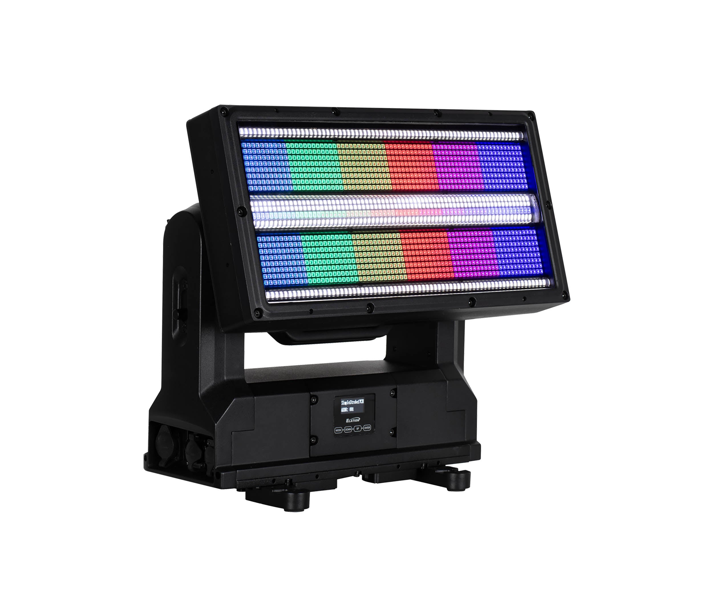 Elation PULSE PANEL FX, IP65 Strobe Panel with Tilt and Endless Pan/Spin by Elation