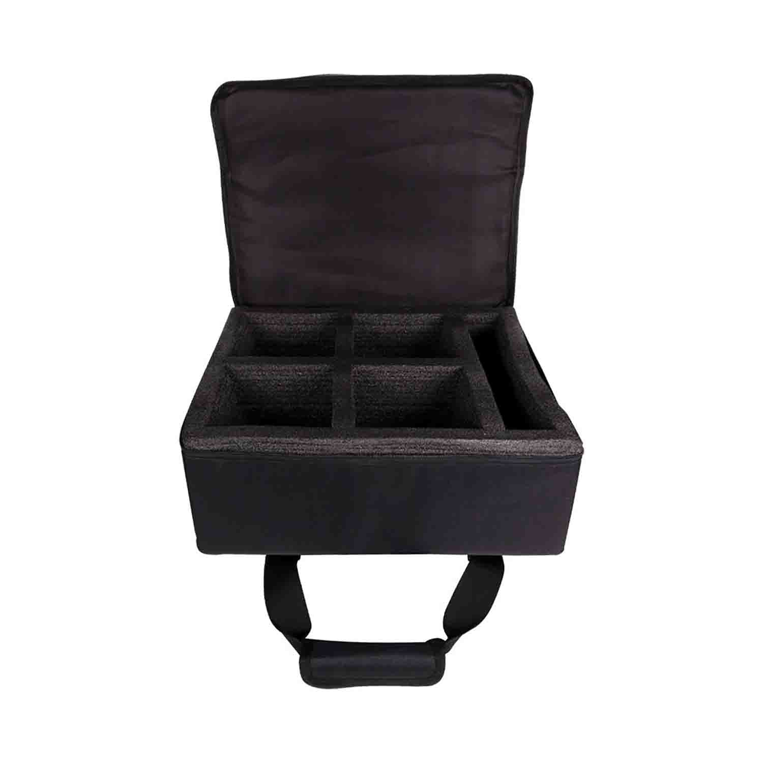 B-Stock: Colorkey CKU-9020 Carrying Case for 4-Pack of MobilePar Mini Hex 4 Uplights by ColorKey