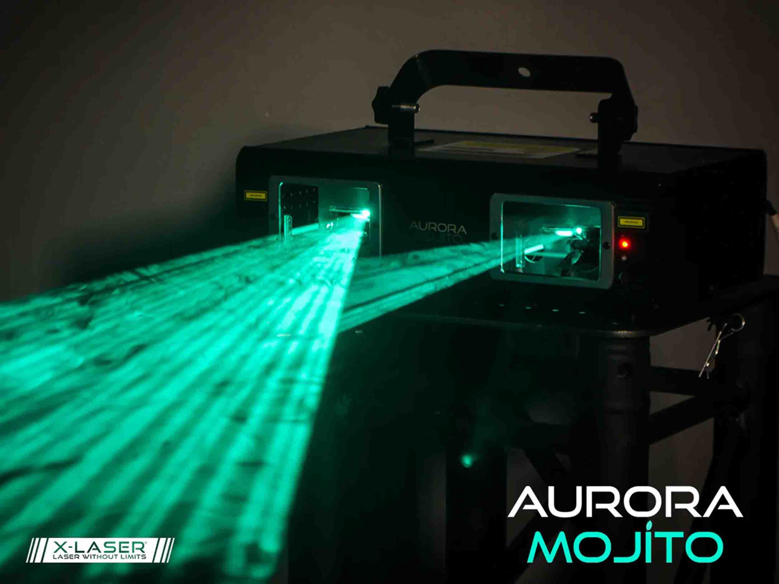 B-Stock: X-Laser Aurora Mojito Dual Aperture Green Effect Laser System by X-Laser