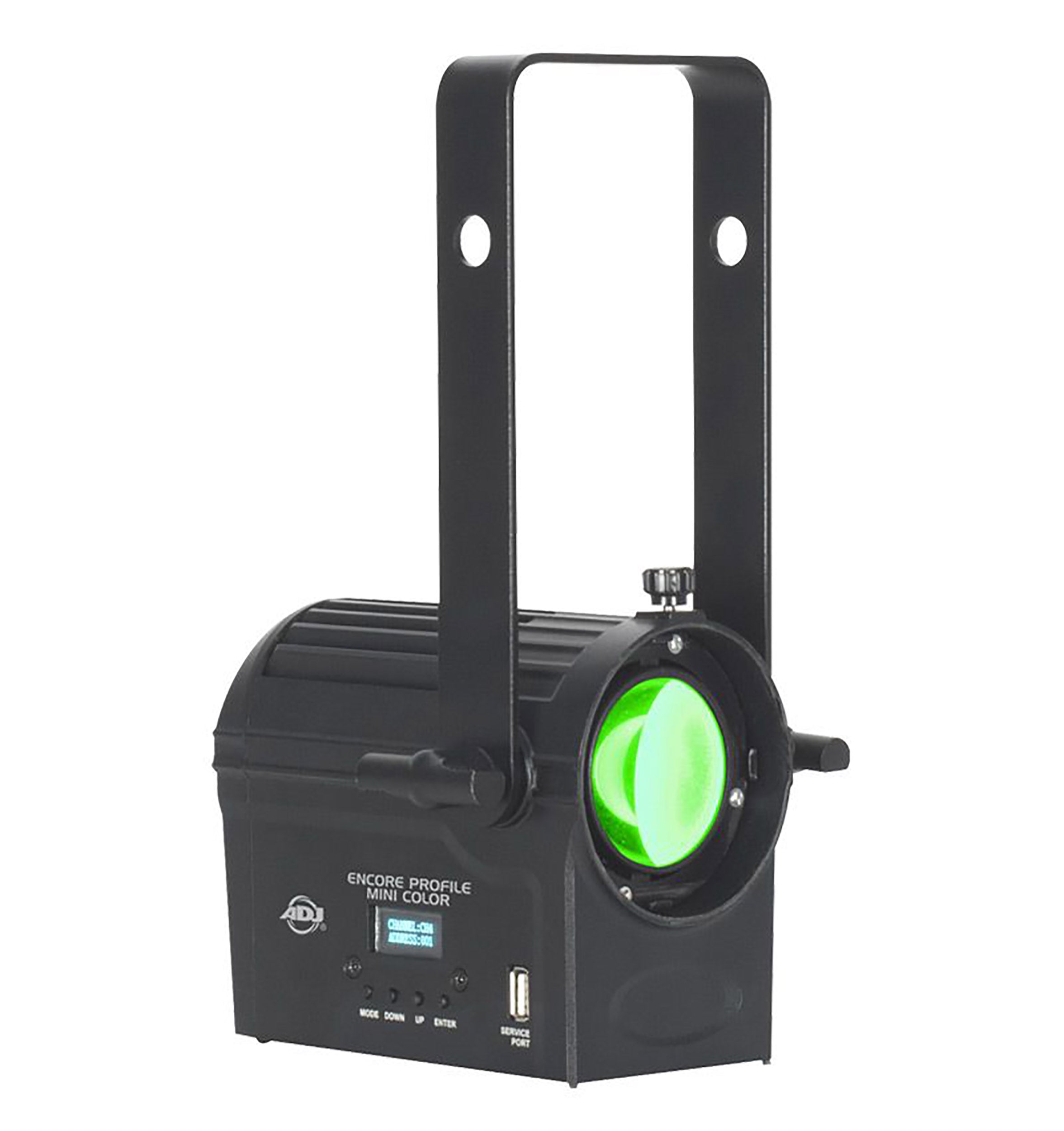 ADJ Encore Profile Mini Color, 16 x 3.5-Watt Color Mixing Ellipsoidal Luminaire with RGBWAL LEDs by ADJ