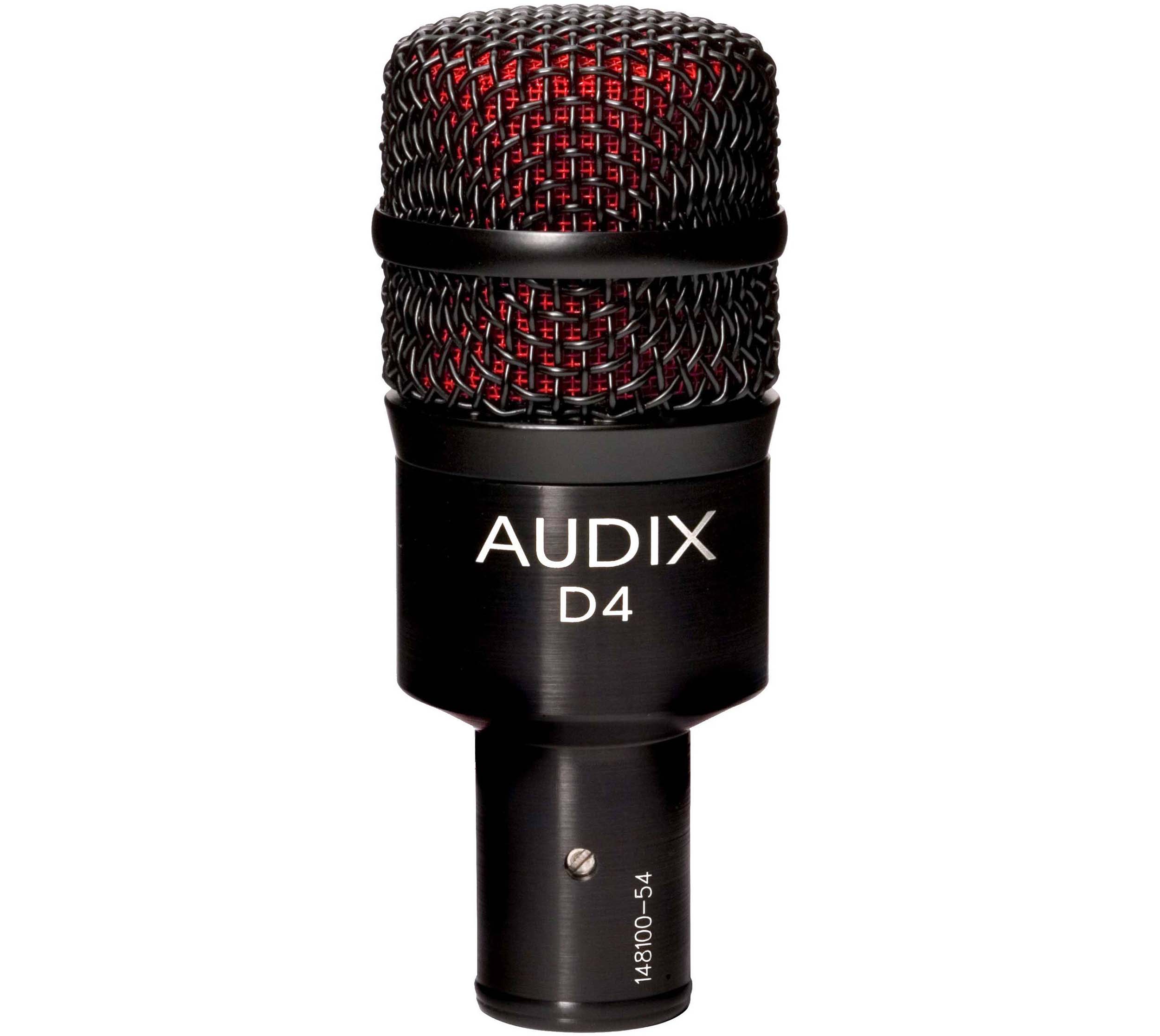 Audix D4 Hypercardioid Dynamic Instrument Microphone by Audix