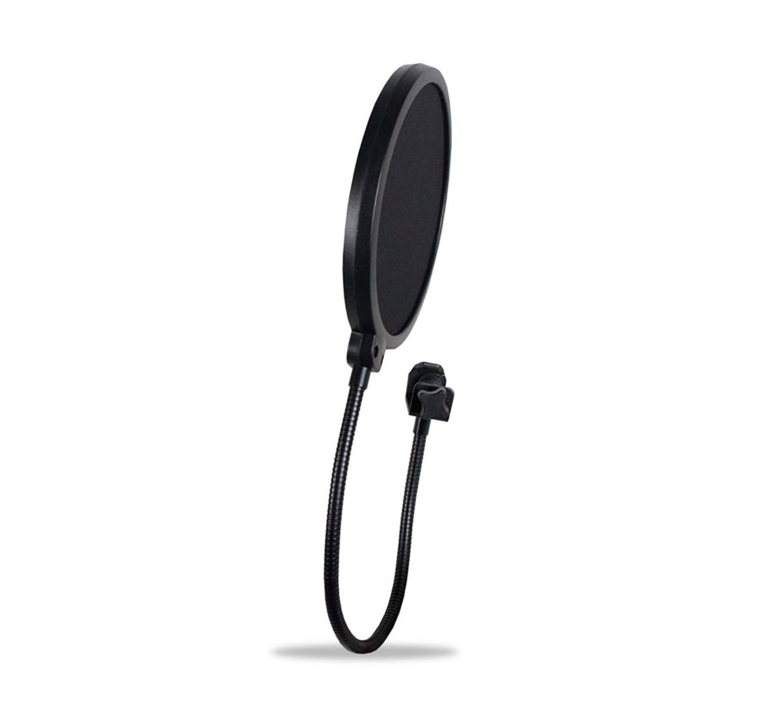 Technical Pro MKPF2, 6'' Clamp on Microphone Pop Filter with 10" Arm by Technical Pro