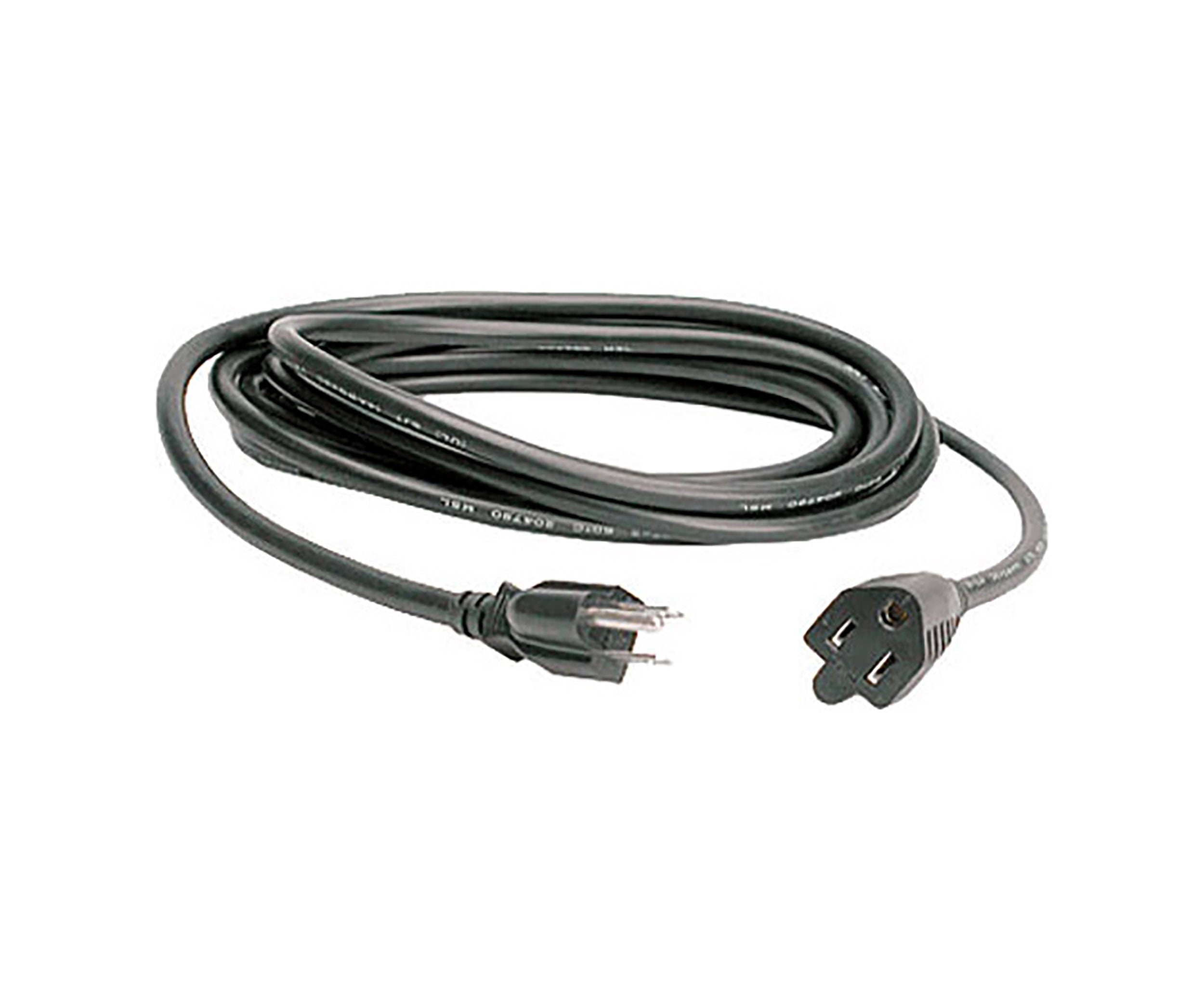 Hosa PWX-450, Power Extension Cord, NEMA 5-15R to NEMA 5-15P, 50 ft by Hosa