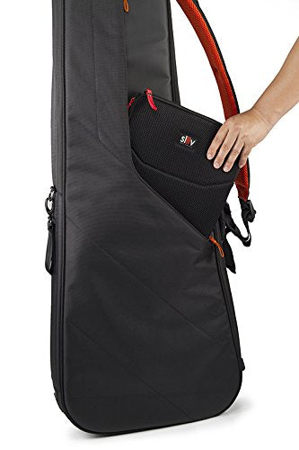 GigBlade Side-Carry Hybrid Guitar Gig Bag for Acoustic Guitar, Black by Gruv Gear
