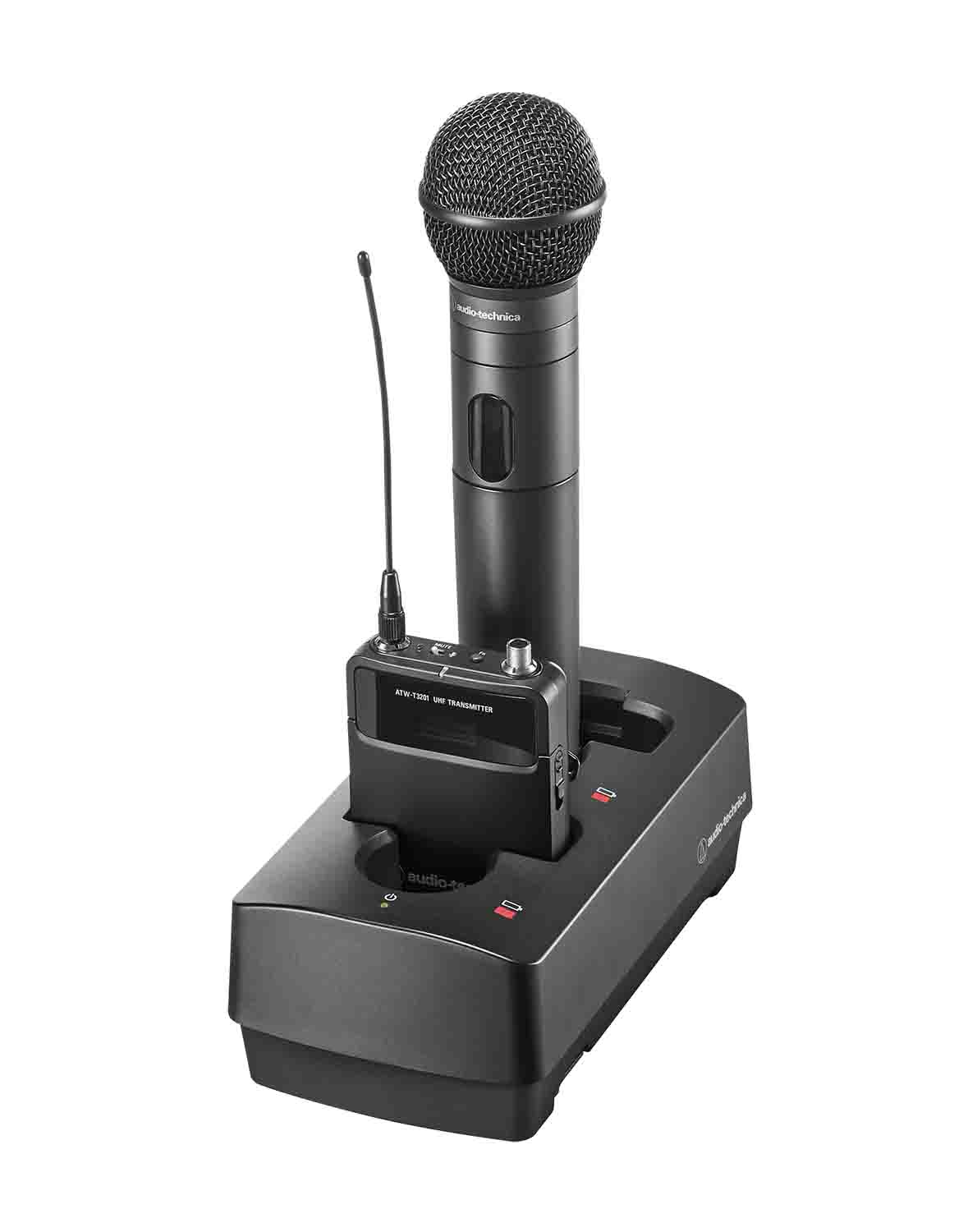 Audio Technica ATW-CHG3, Two-Bay Smart Charging Station by Audio-Technica