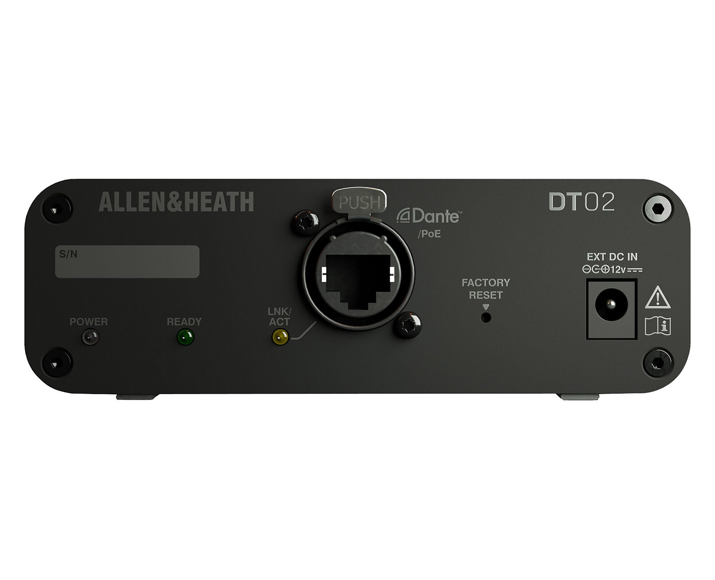 Allen & Heath DT02-X Output Expander with Power Supply and Rubber Feet by ALLEN & HEATH