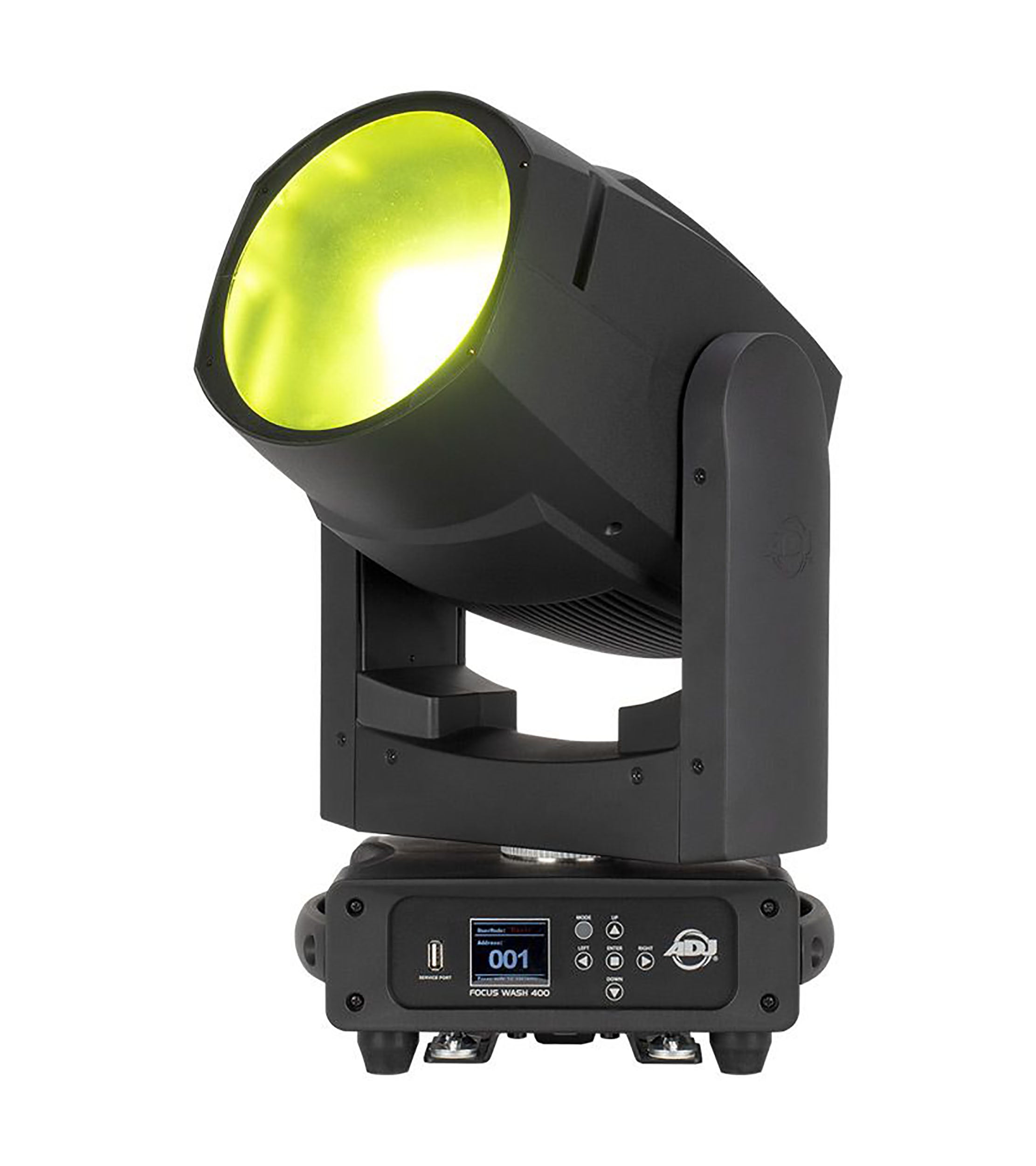 ADJ Focus Wash 400, LED Moving Head Wash with Motorized Zoom - RGBACL by ADJ