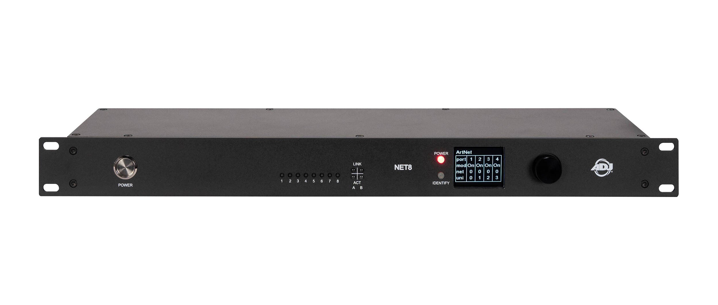 ADJ NET 8, DMX Over Ethernet Node 8-Port by ADJ