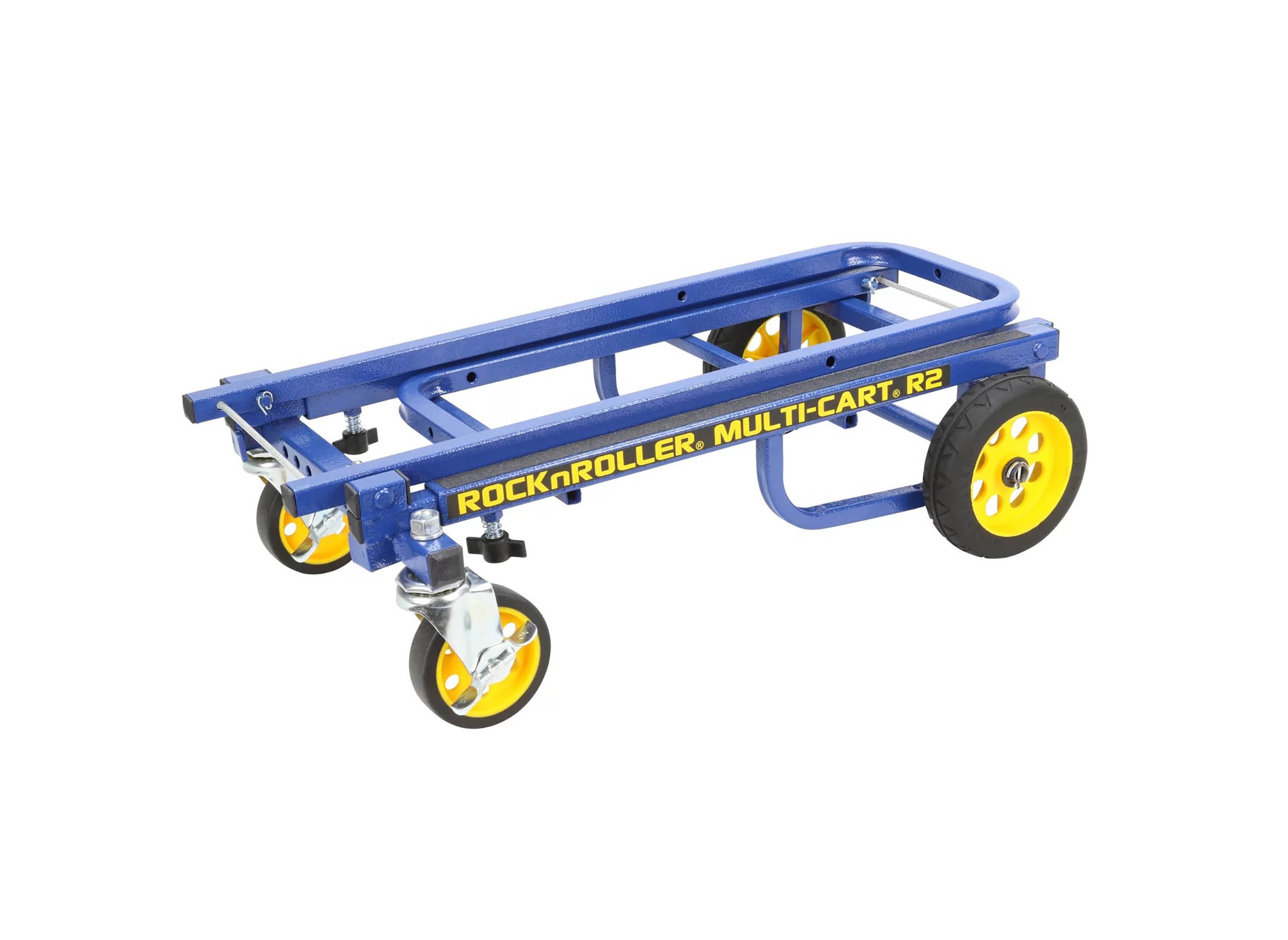 RockNRoller OR2RT-BL, Blue Micro 8-in-1 Equipment Multi-Cart by Rock N Roller