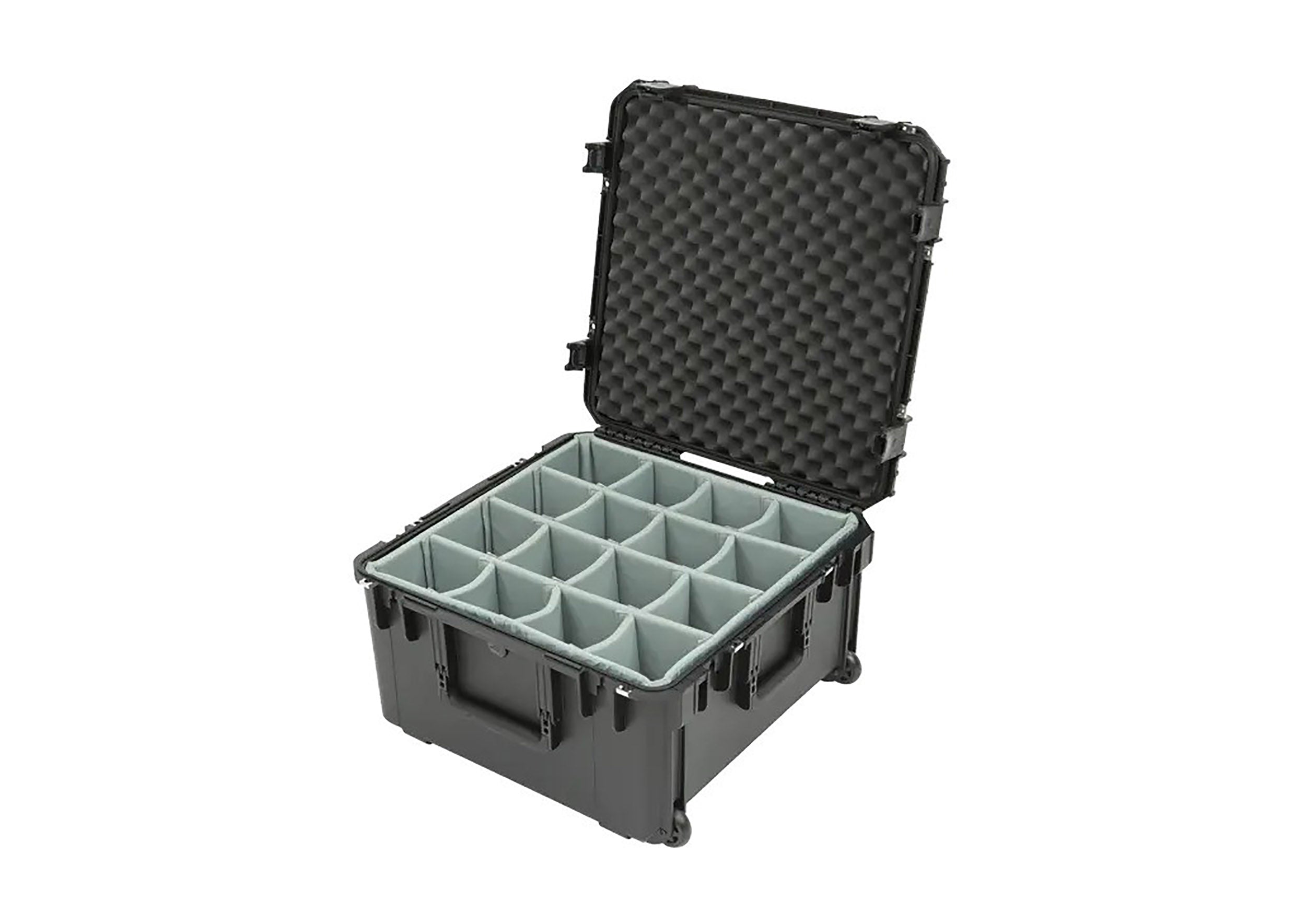 SKB Cases 3i-2222-12DT, iSeries Waterproof Case with Think Tank Photo Dividers - Black by SKB Cases