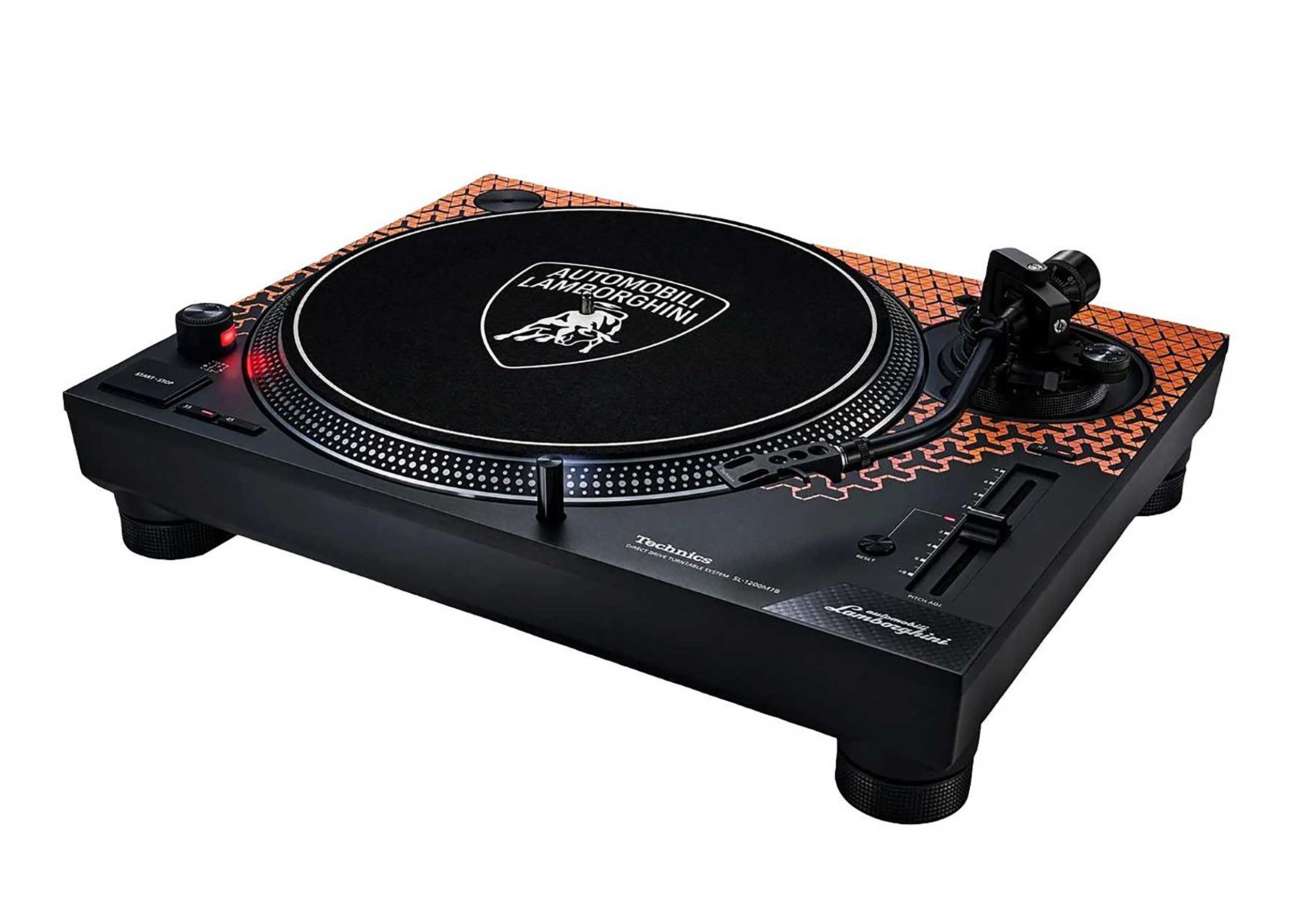 Technics SL-1200M7B Special Edition Lamborghini Direct Drive Turntable System by Technics