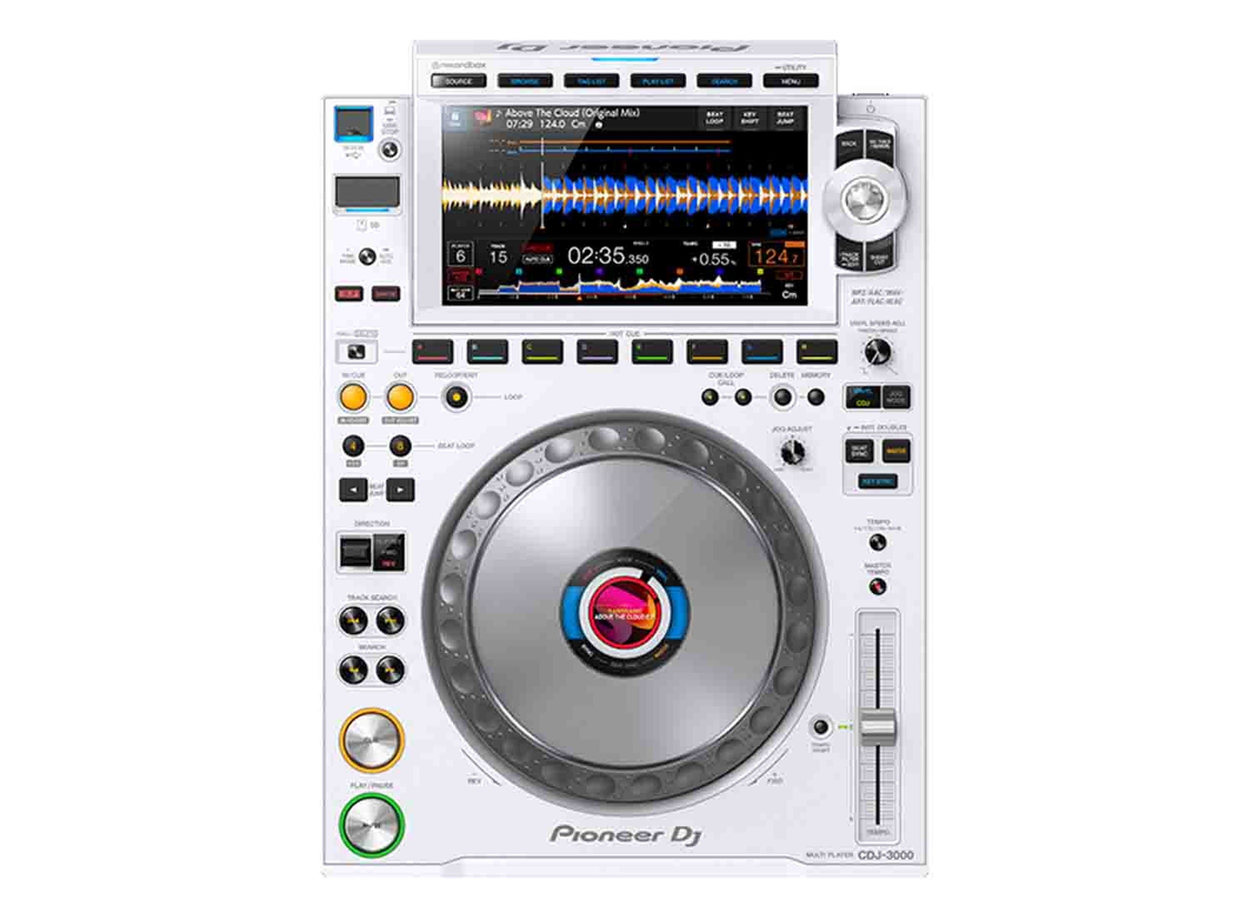 B-Stock: Pioneer DJ Dual CDJ3000 and DJM900NXS2 DJ Package in White by Pioneer DJ