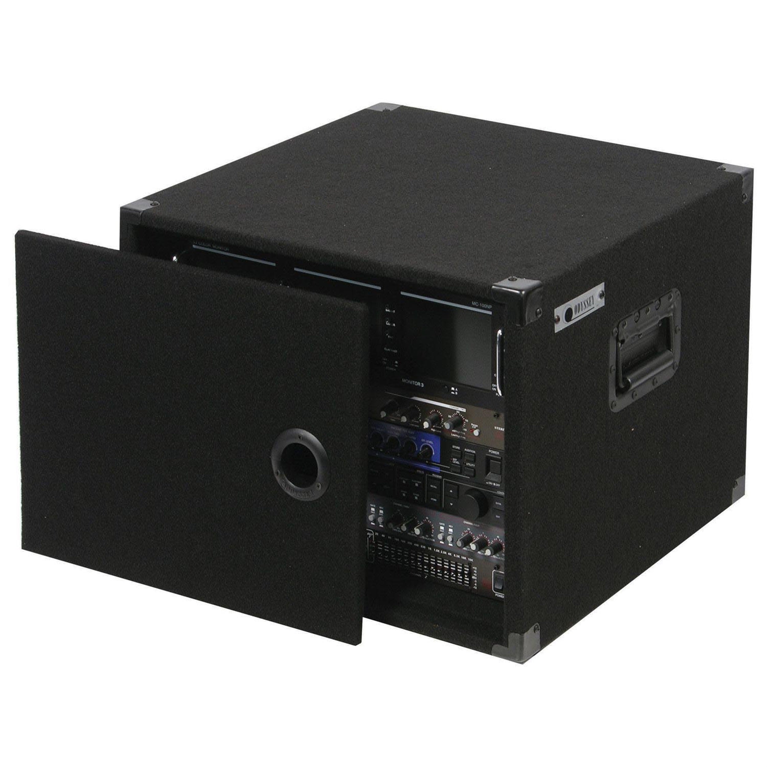 B-Stock Scratch & Dent: Odyssey CRE10, 10U Carpet Amp Rack Case by Odyssey