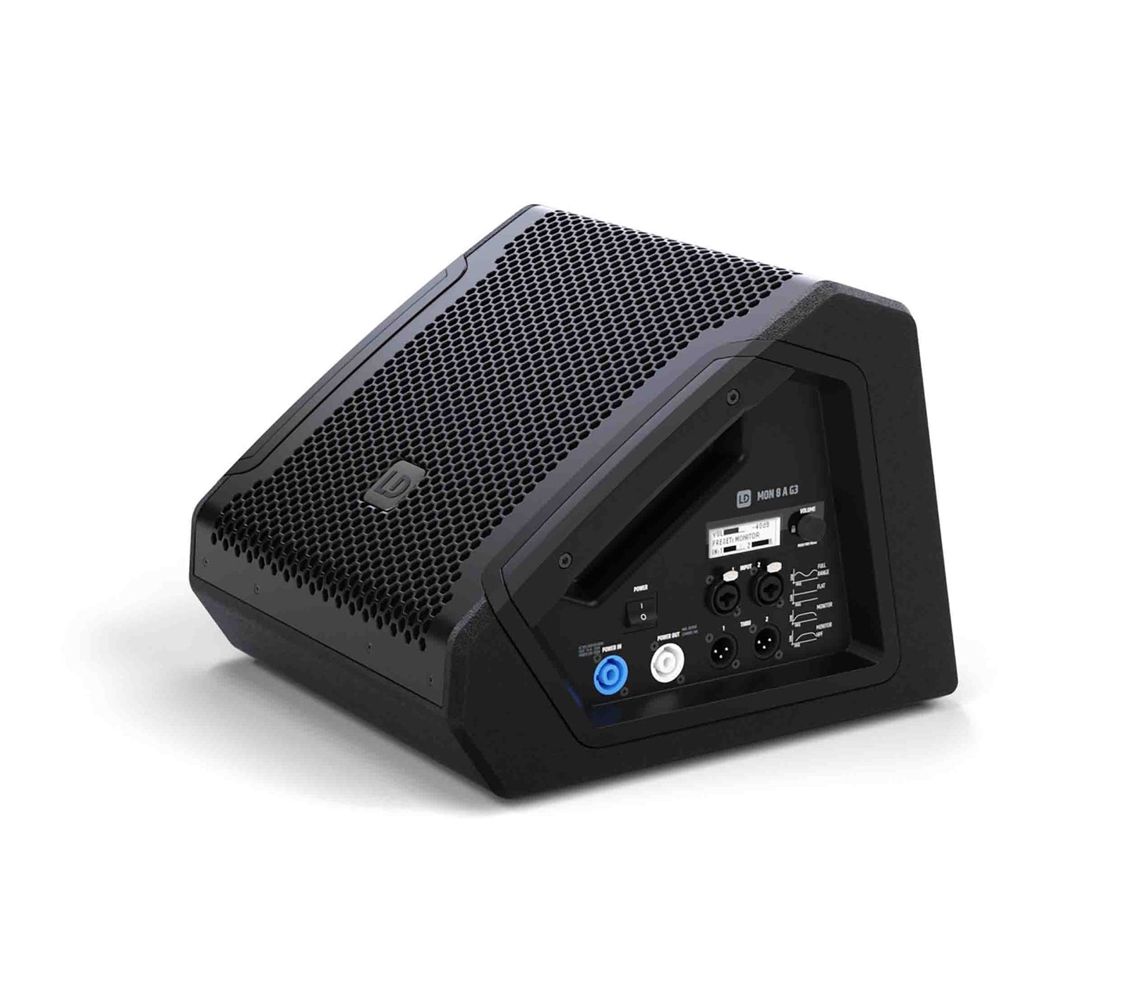 LD System MON 8 A G3, 8" Powered Coaxial Stage Monitor by LD Systems